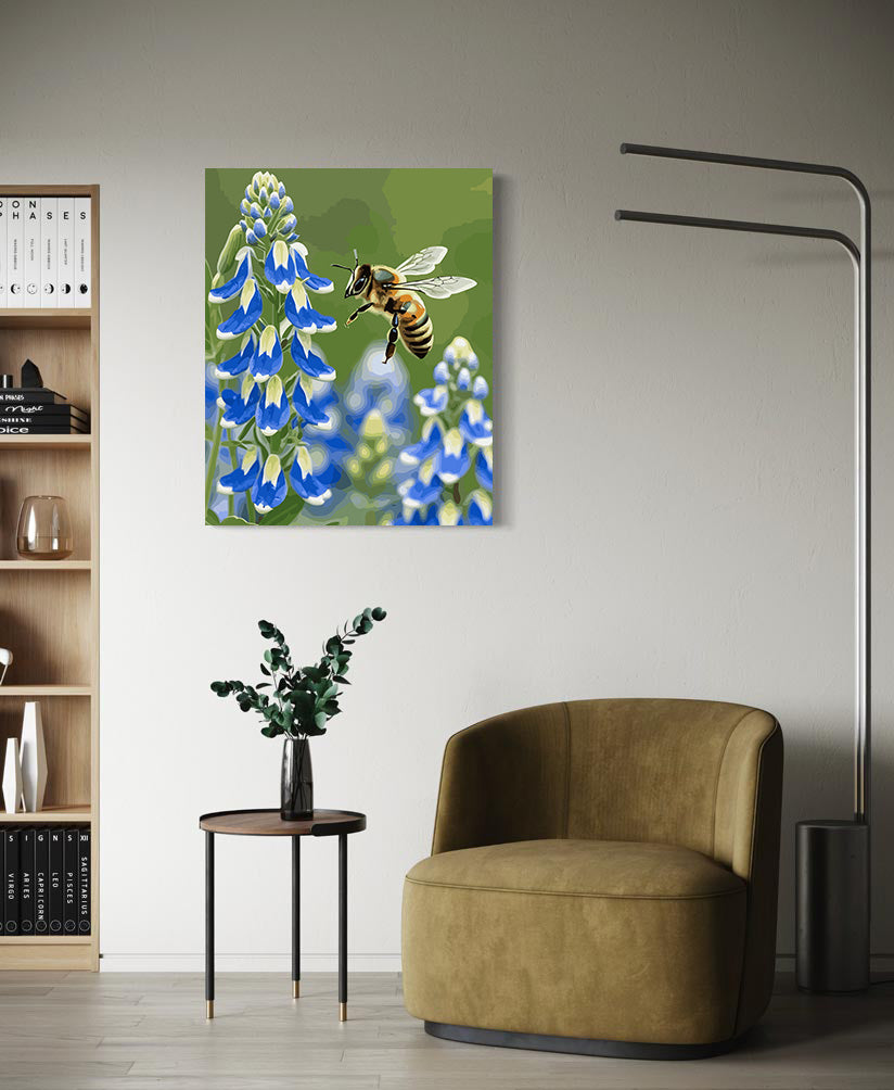 Pictura pe Numere – Polen si Azur 6749