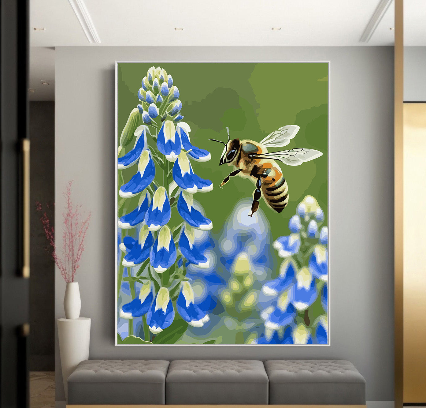 Pictura pe Numere – Polen si Azur 6749