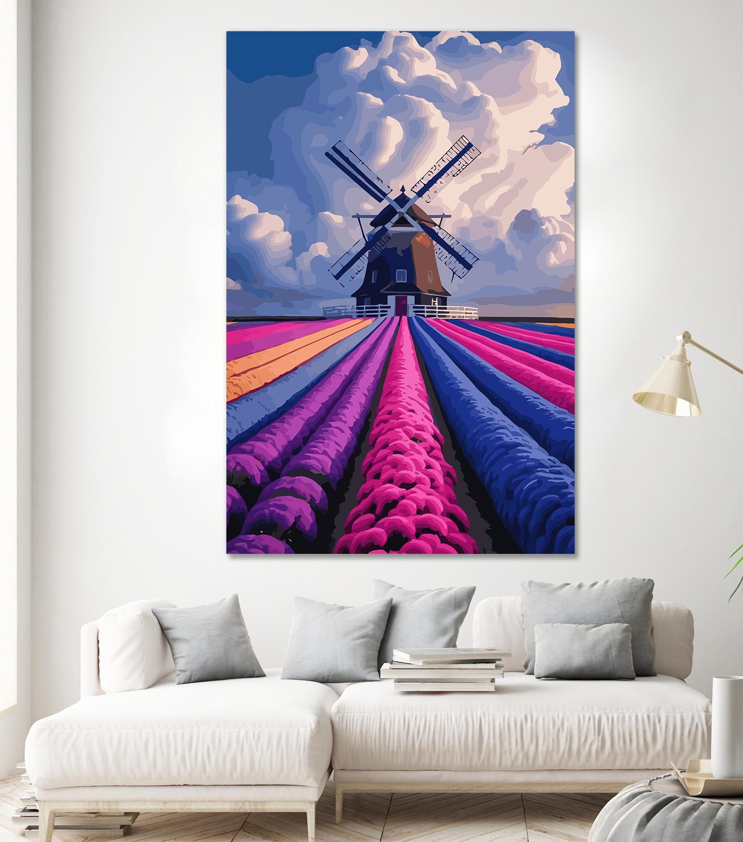 Pictura pe Numere – Geometria florilor sub vant 6754