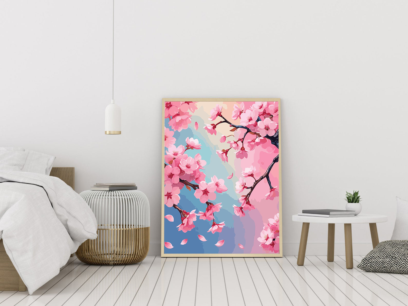 Pictura pe Numere – Zen in Roz si Azur 6766