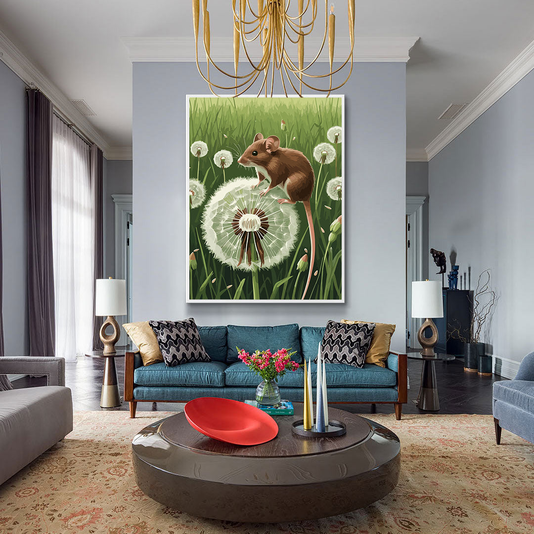 Pictura pe Numere – Linistea din Iarba 6770