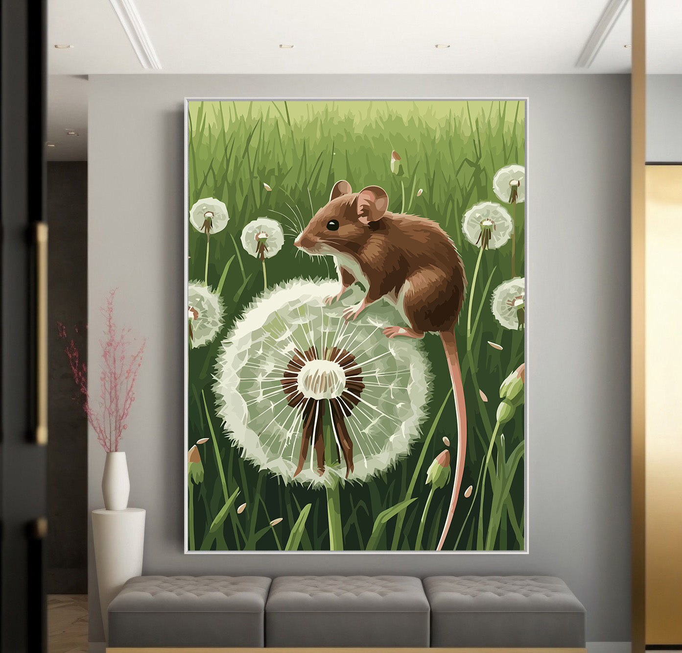 Pictura pe Numere – Linistea din Iarba 6770