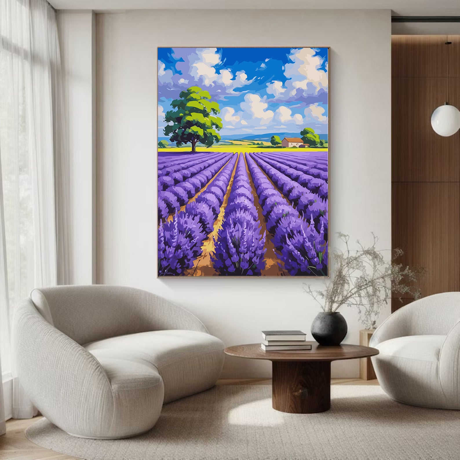 Pictura pe Numere – Ecou in Violet 6774