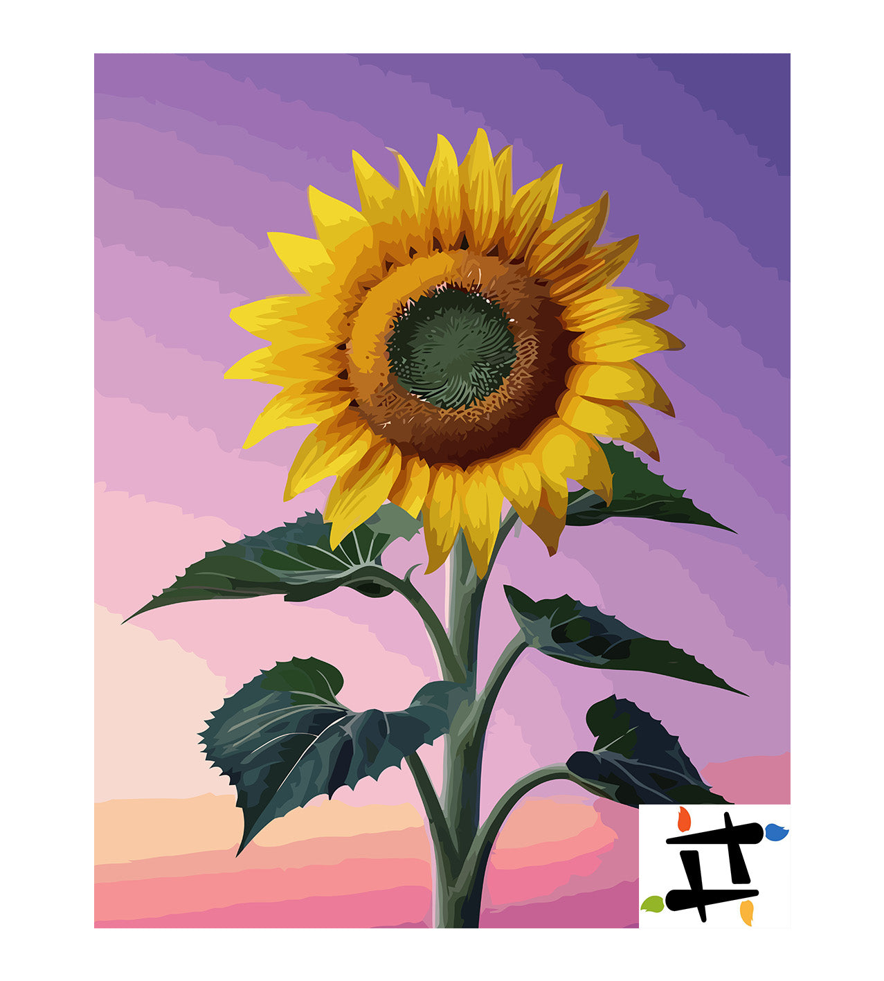 Pictura pe Numere – Ecou in Purpuriu 6776