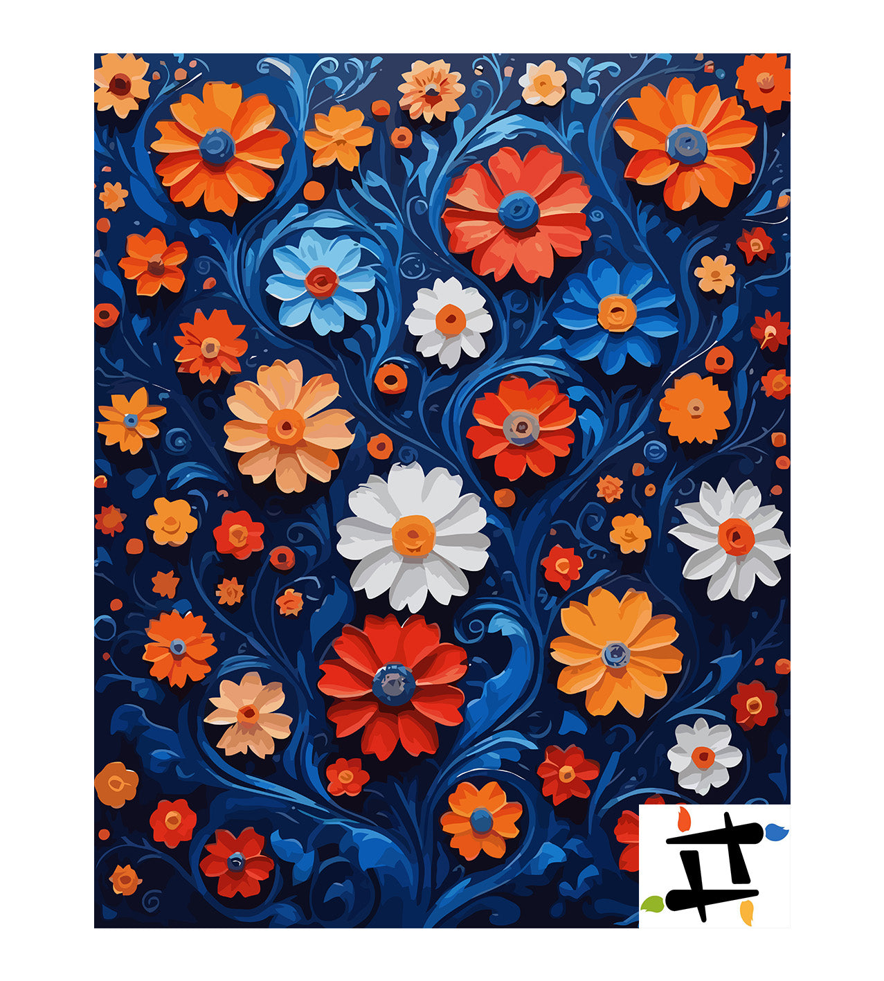 Pictura pe Numere – Gradina Hipnotica 6778