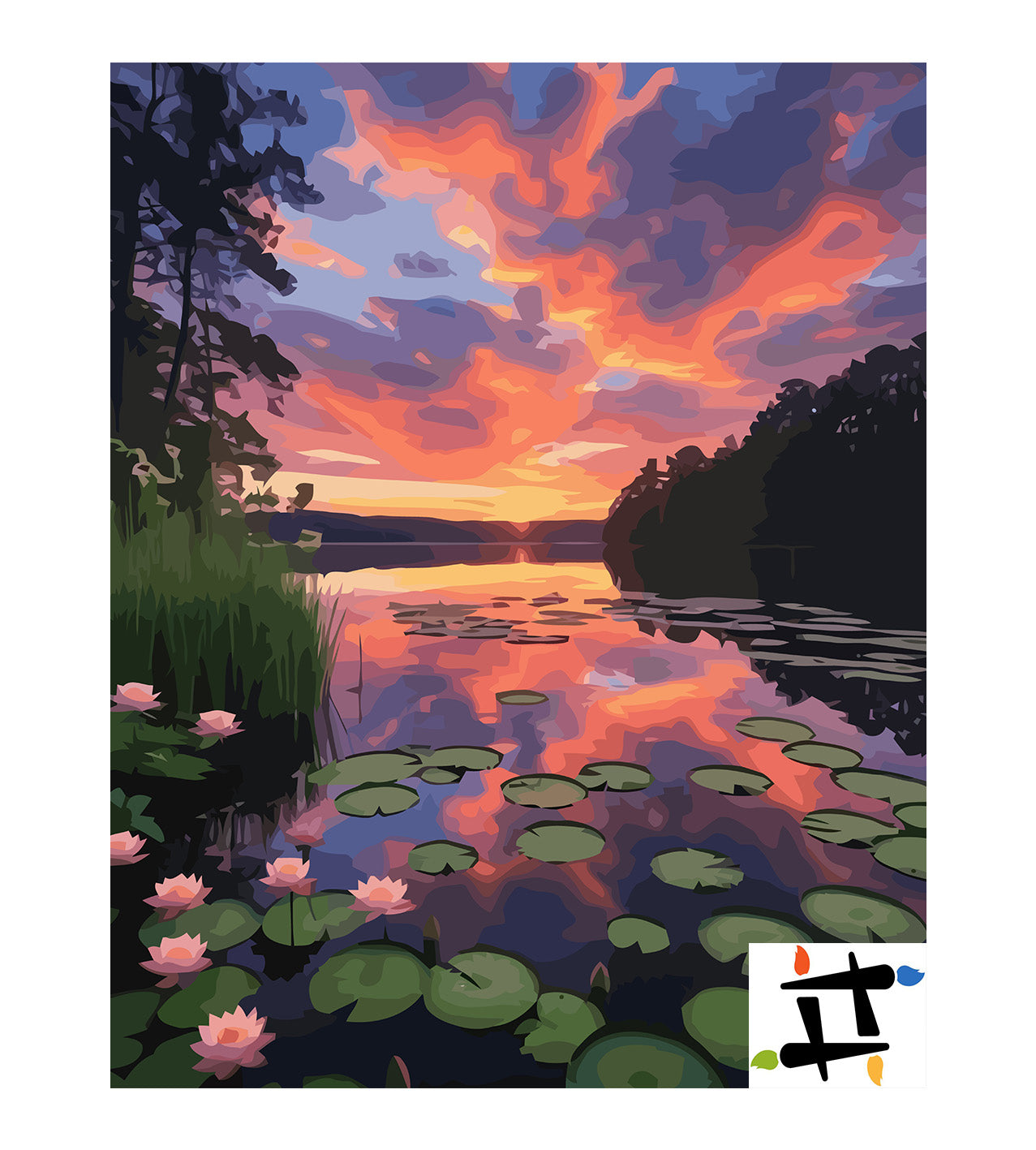 Set Pictură pe numere – Serenitate 6788