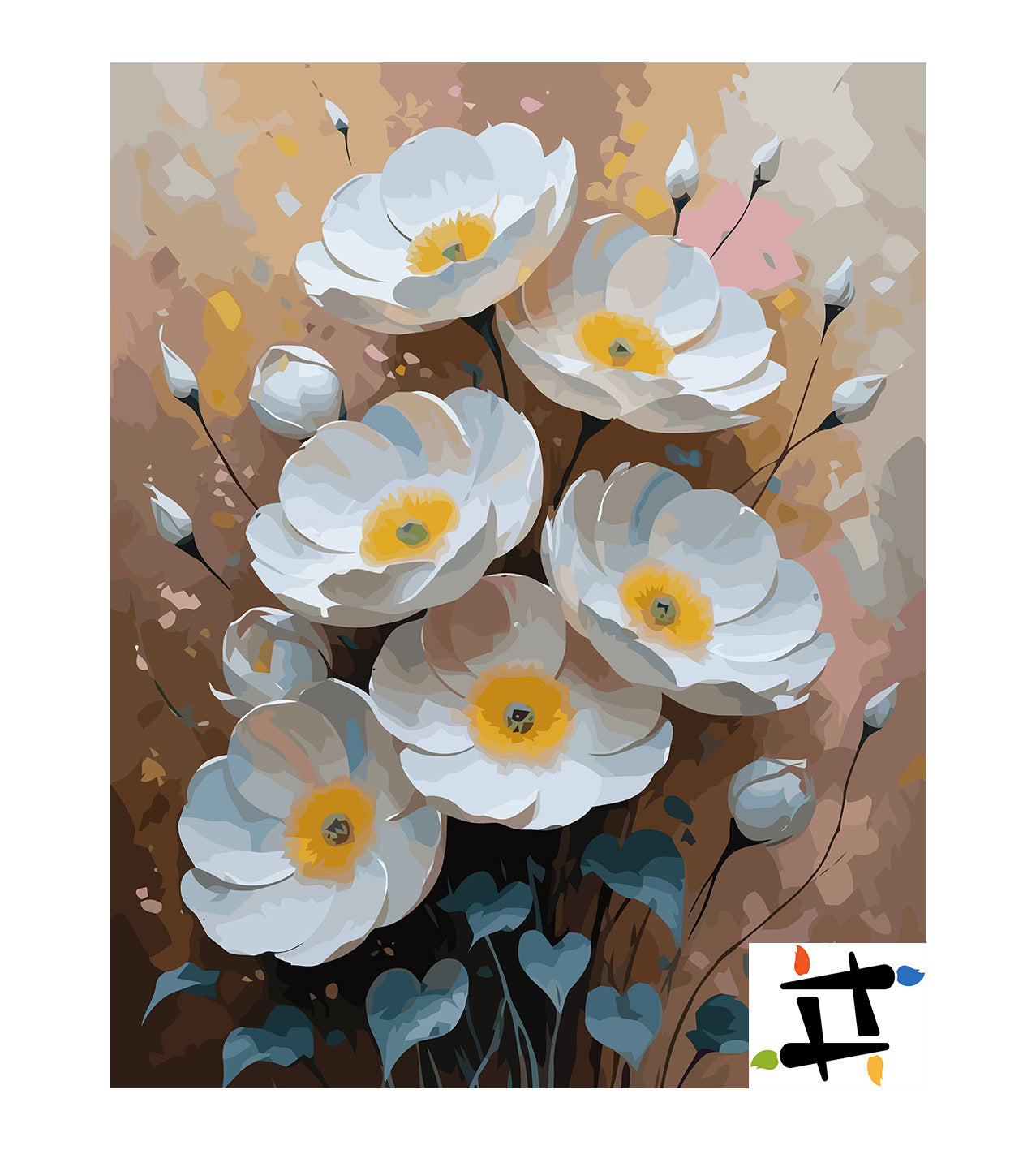 Set Pictură pe numere – Ecouri de Porțelan 6793