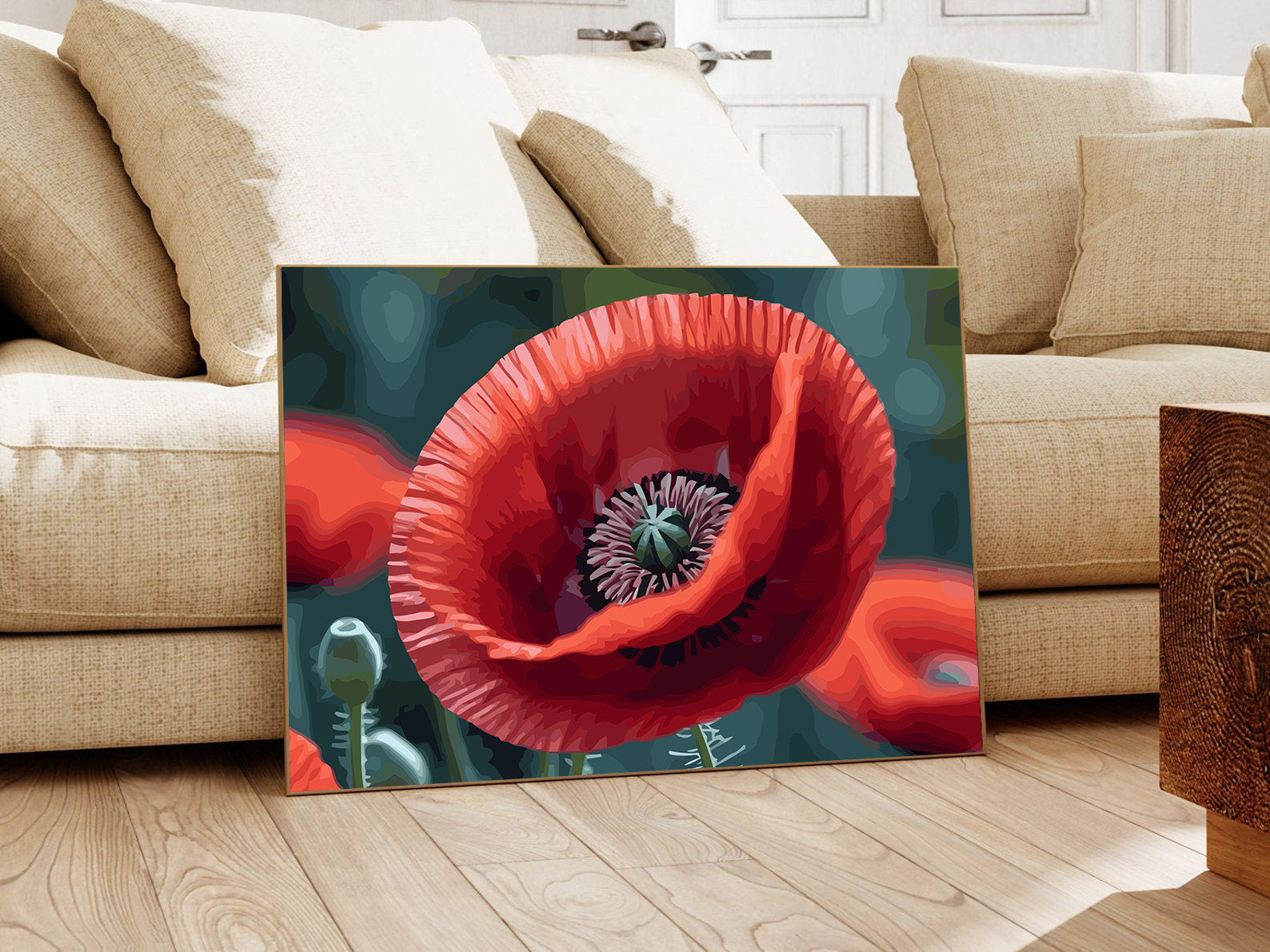 Pictura pe Numere – Inima de Carbune 6795