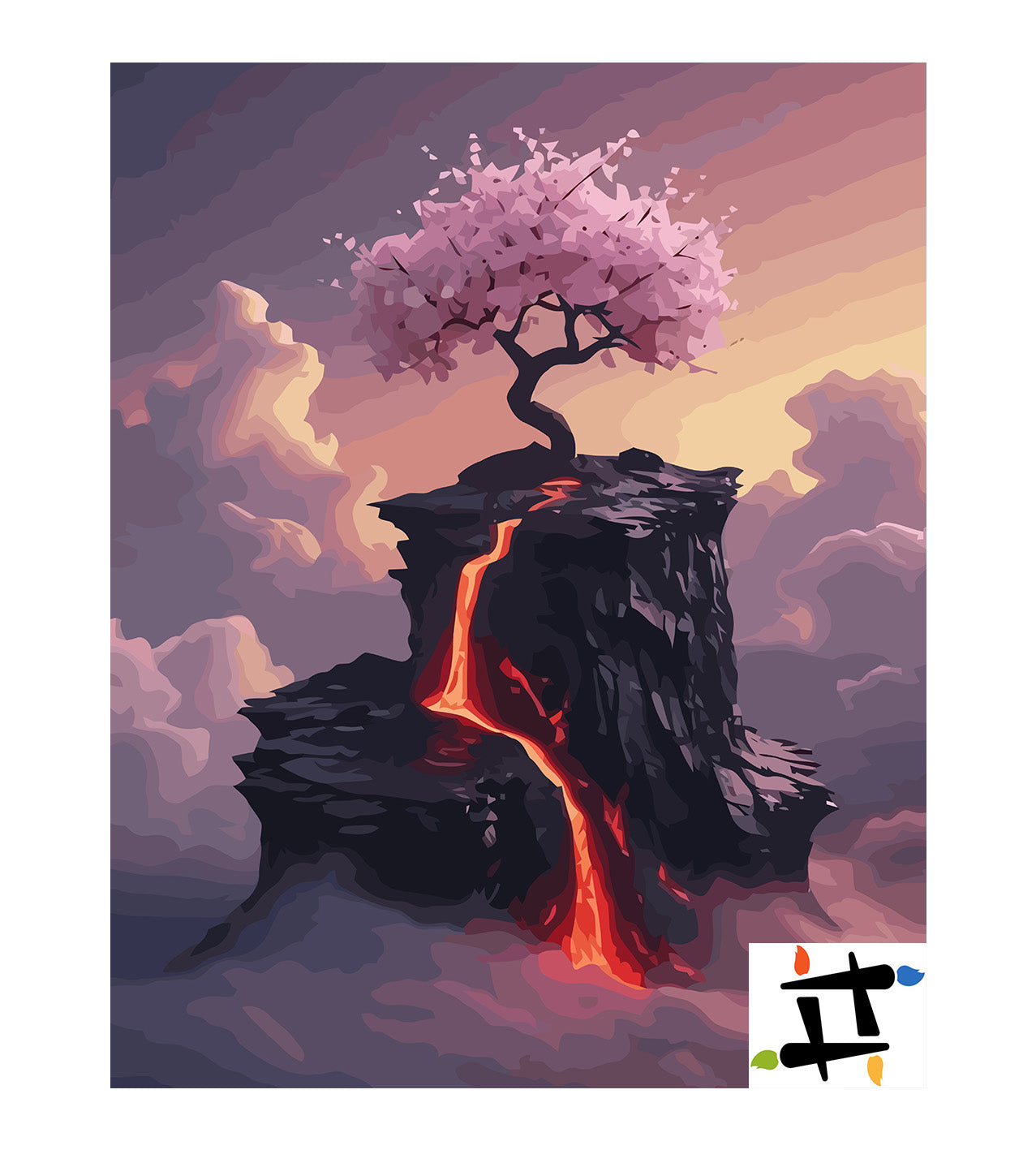 Set Pictură pe numere – Eternitatea Efemeră 6799