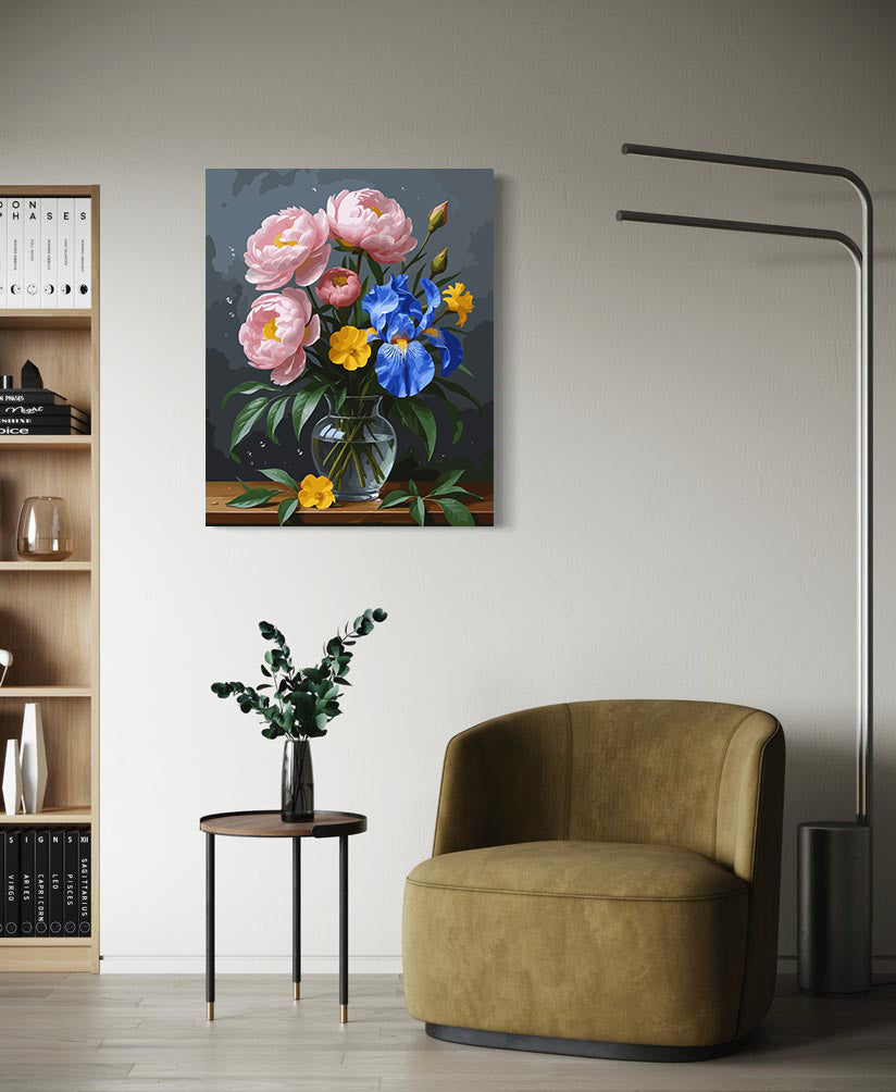 Set Pictură pe numere – Trinitatea primăverii 6802