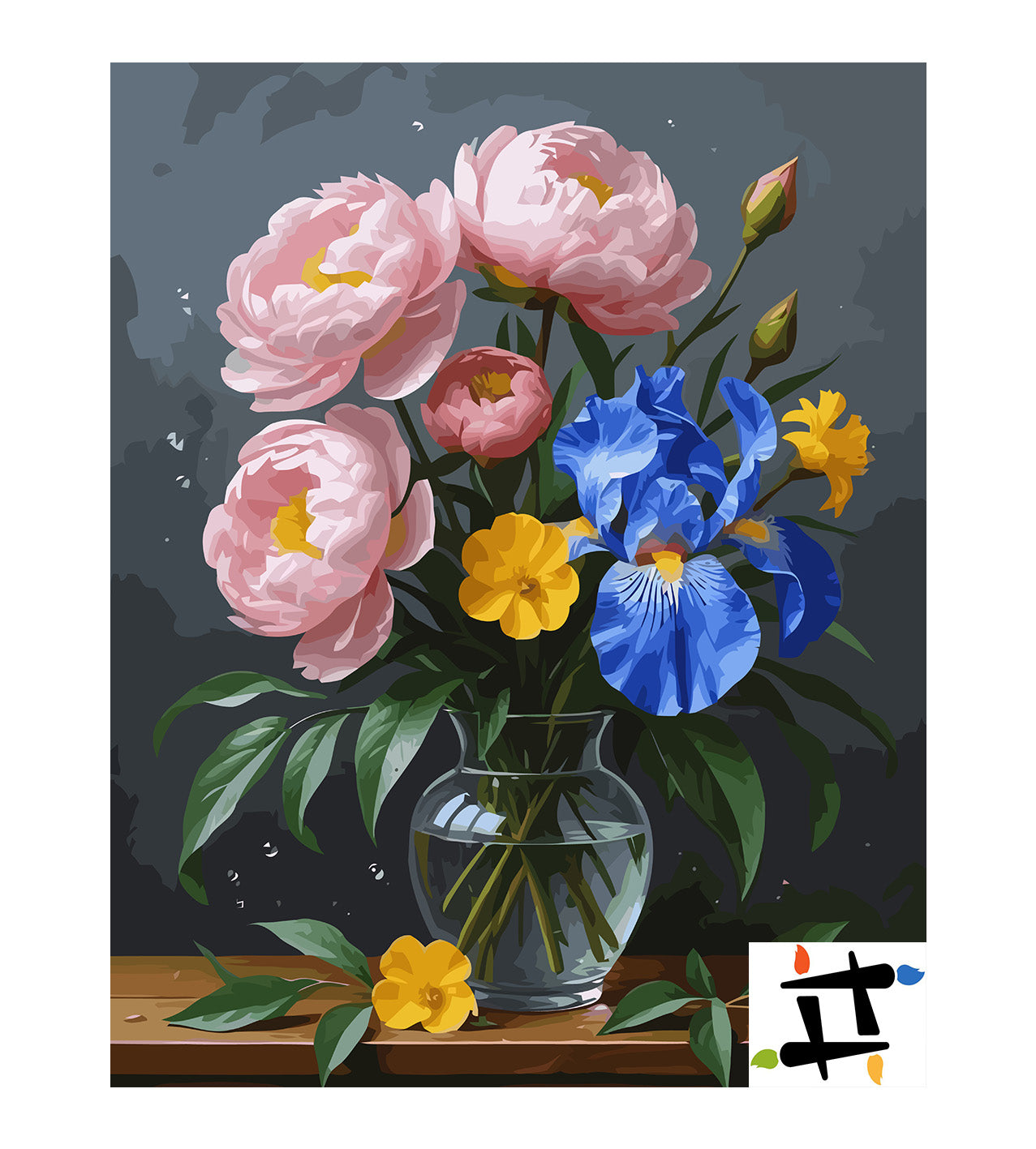 Set Pictură pe numere – Trinitatea primăverii 6802