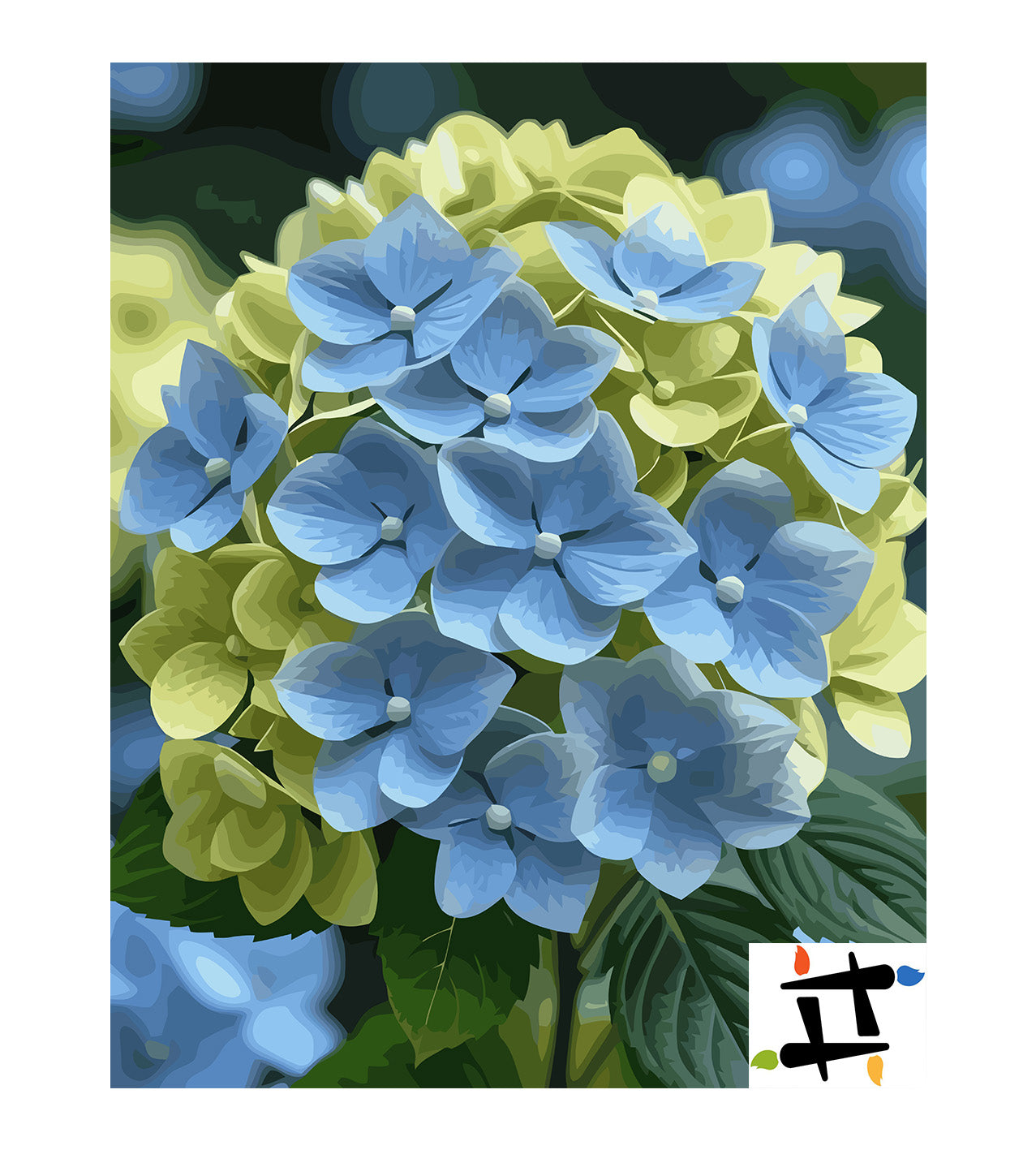 Pictura pe Numere – Eclat de Azur 6809