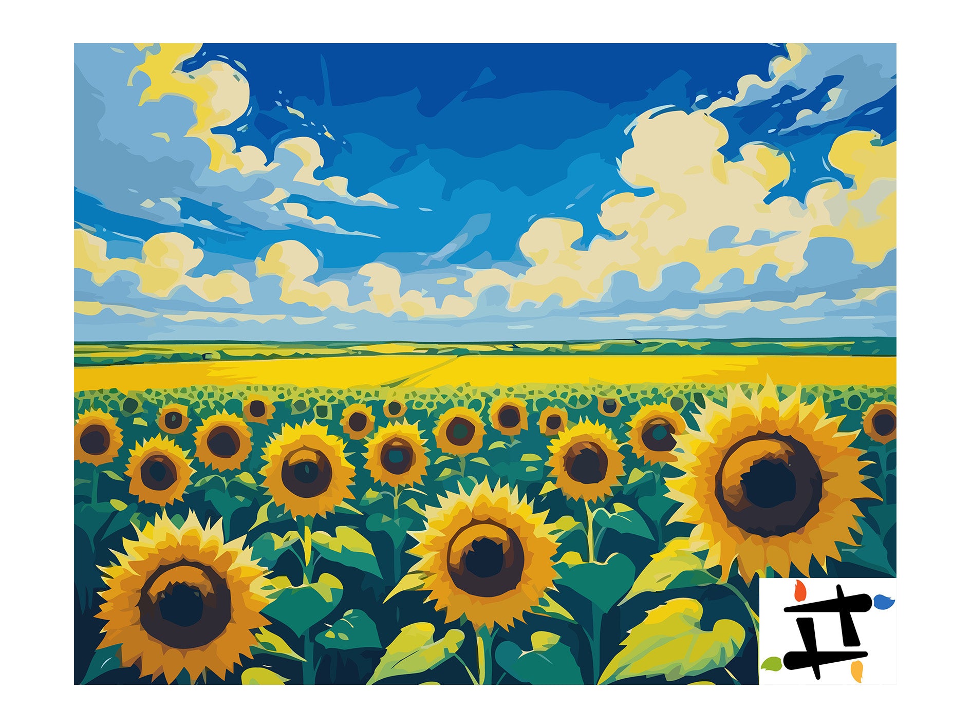 Pictura pe Numere – Orizont de Aur 6811
