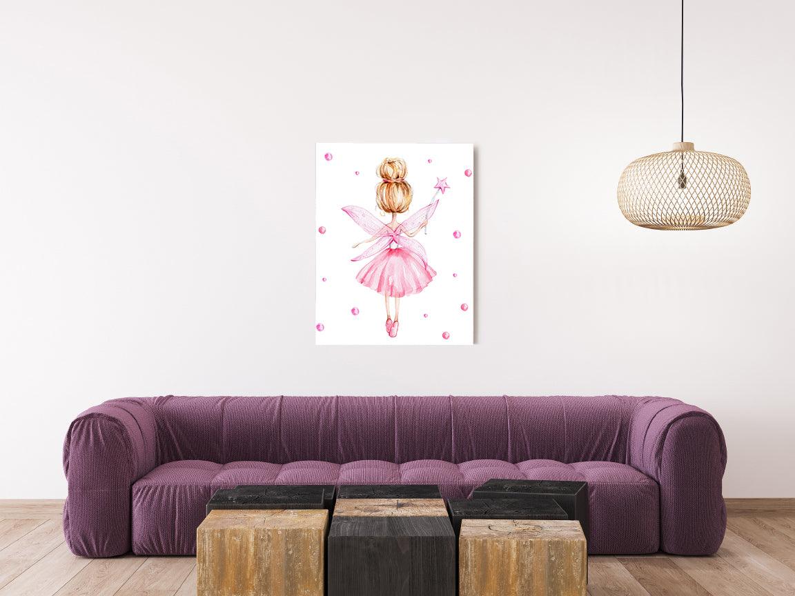 Peinture sur toile – Fée magique