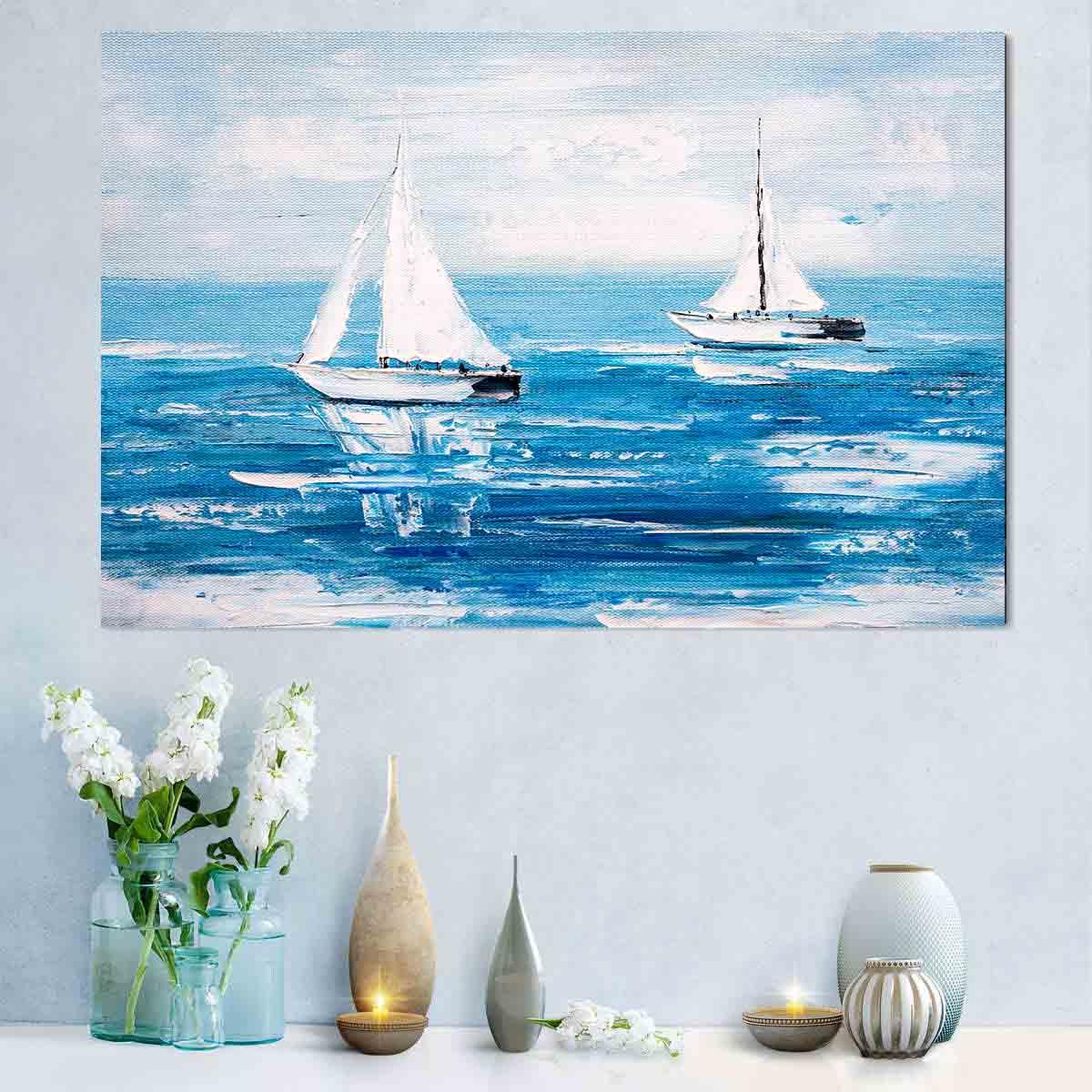 Tablou Canvas - Barca de navigatie