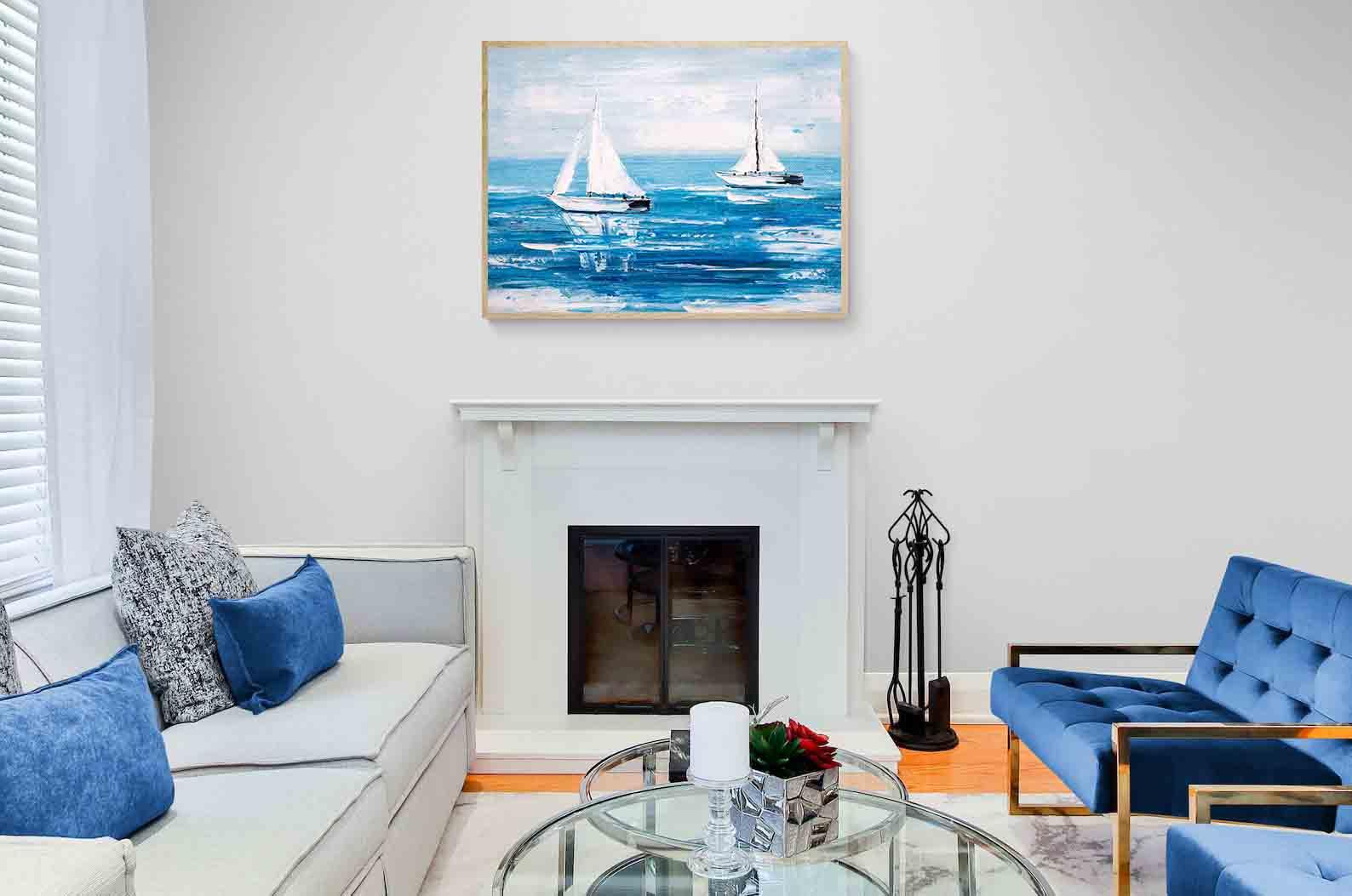 Tablou Canvas - Barca de navigatie
