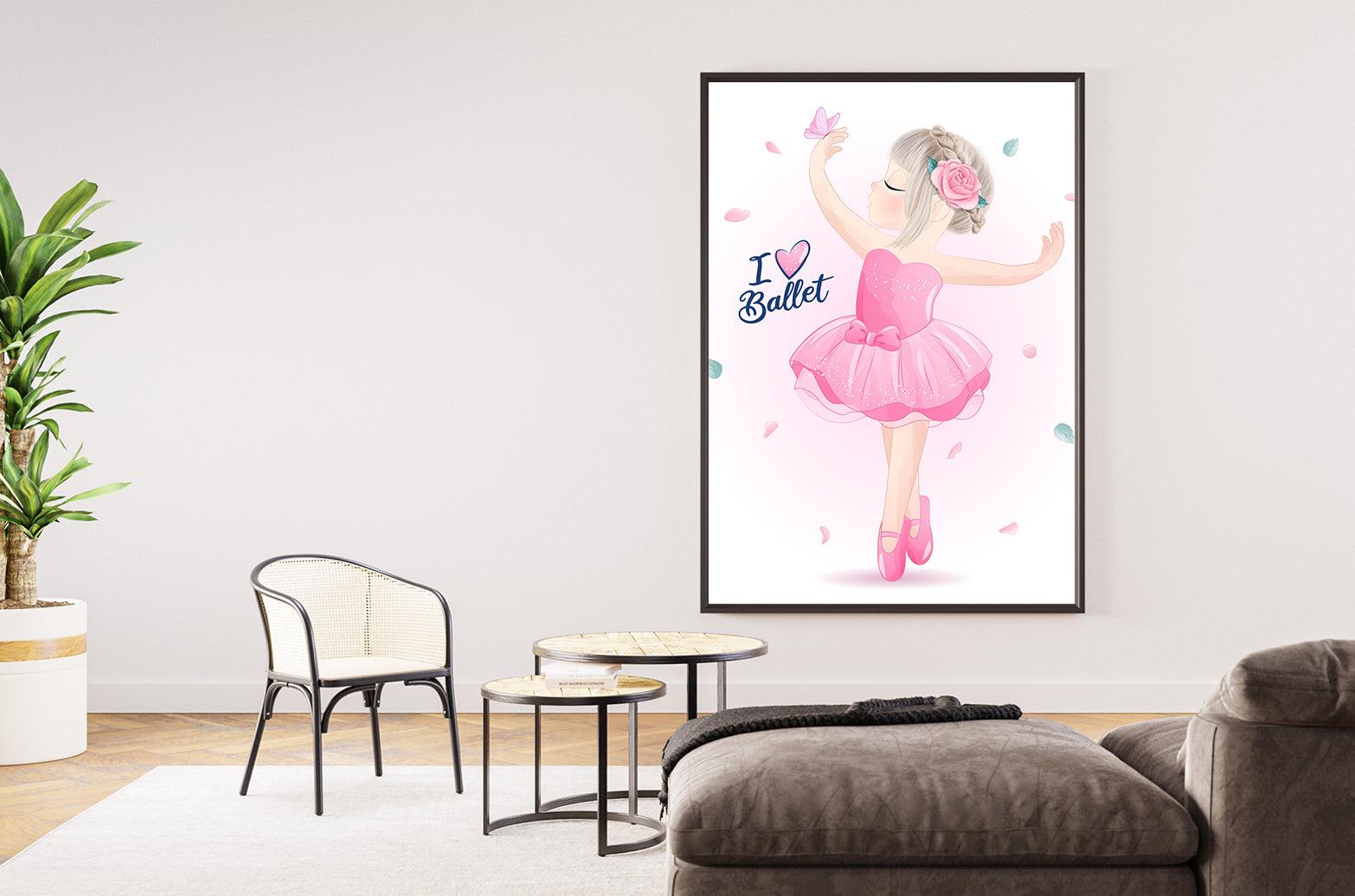 Tablou Canvas - Micuta balerina