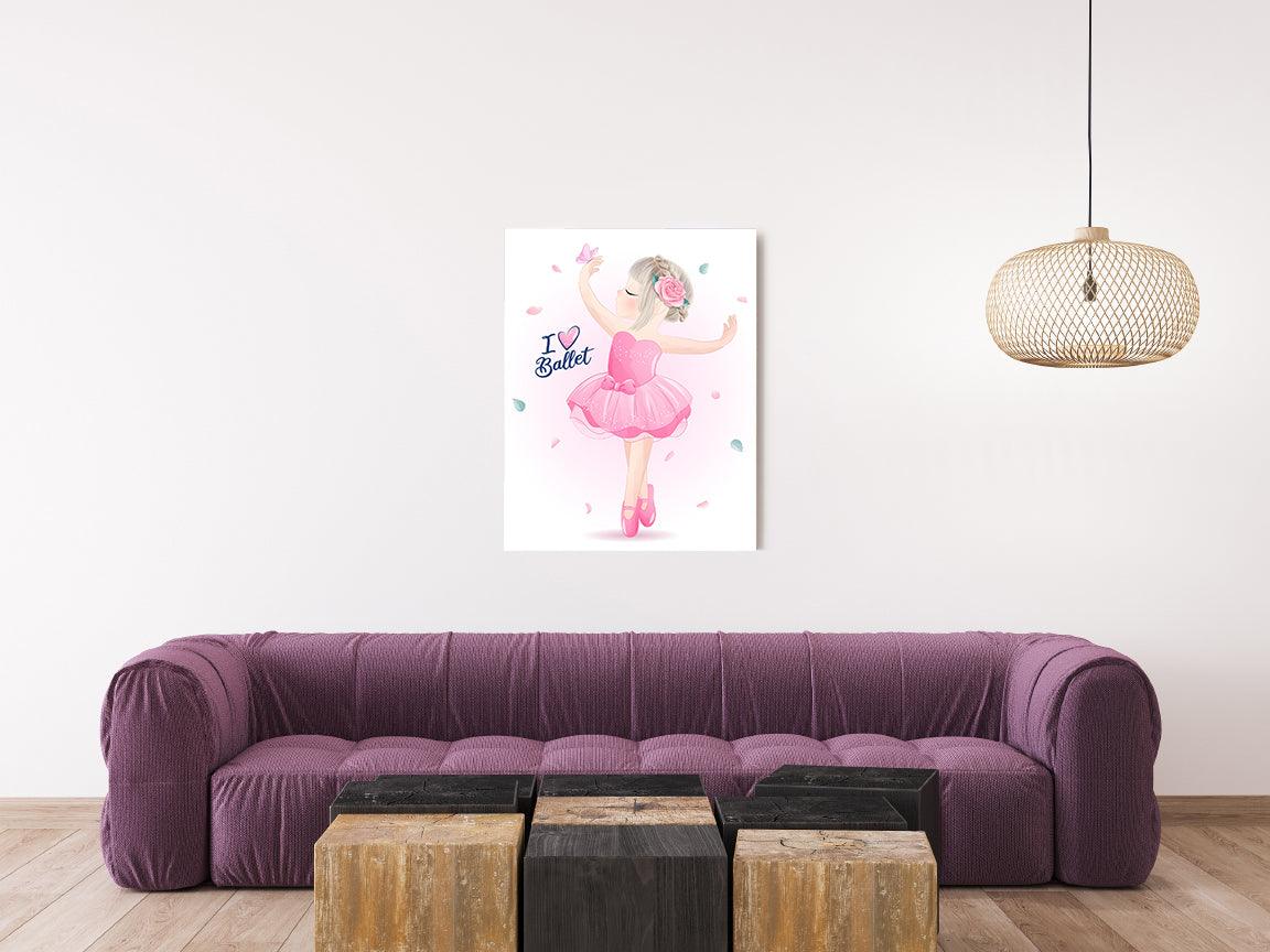 Tablou Canvas - Micuta balerina