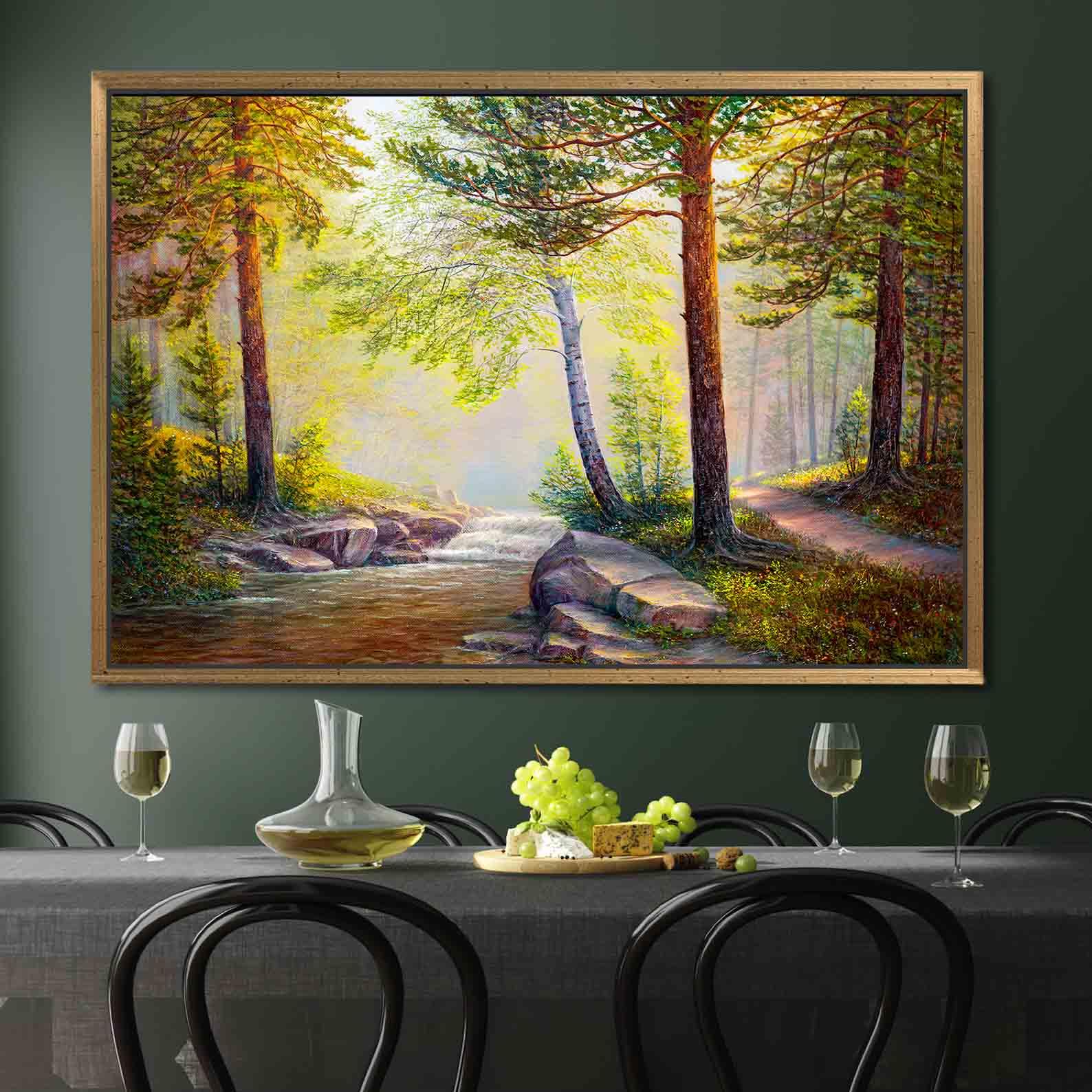 Tablou Canvas - Padure de vara
