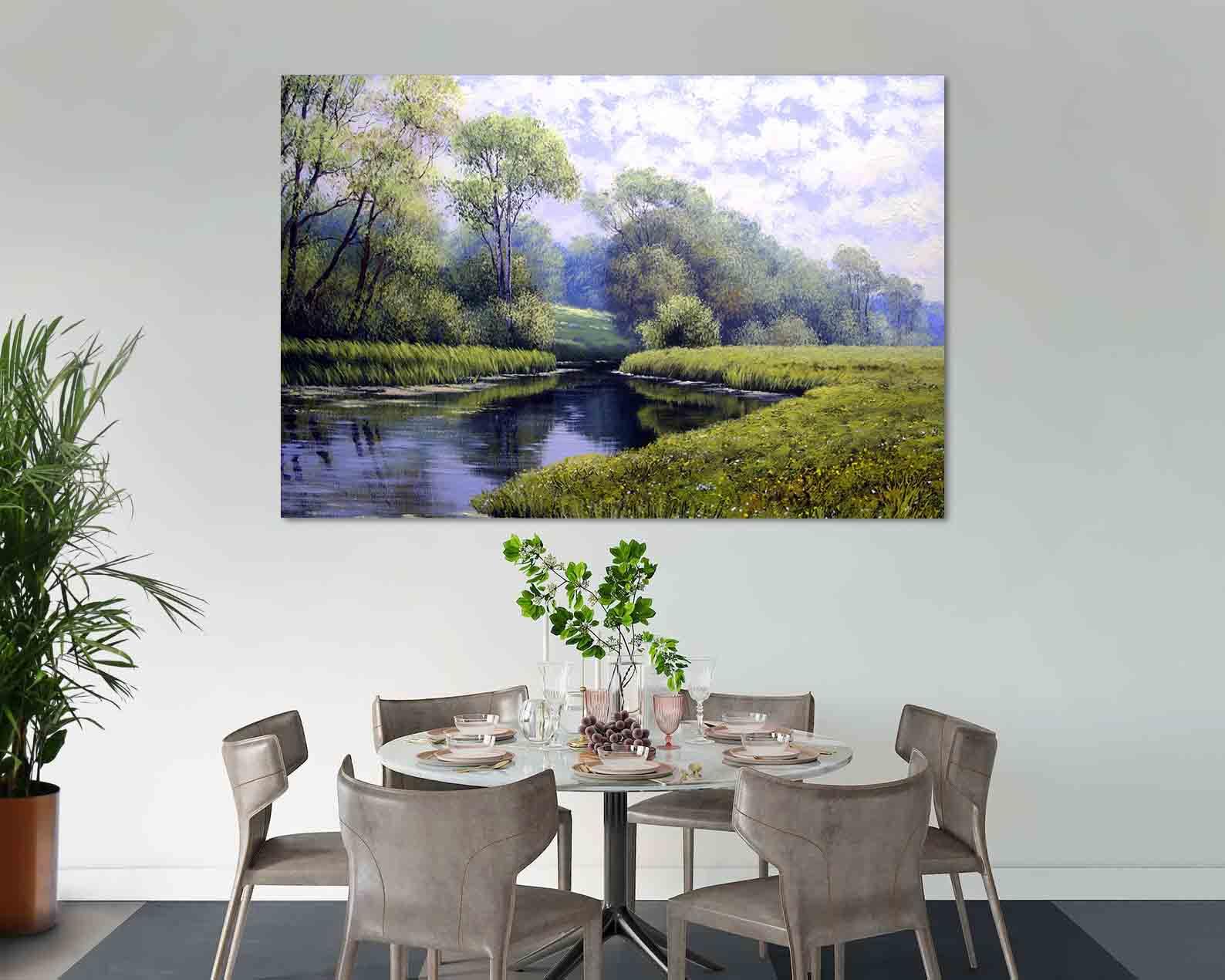 Tablou Canvas - Padure de vara
