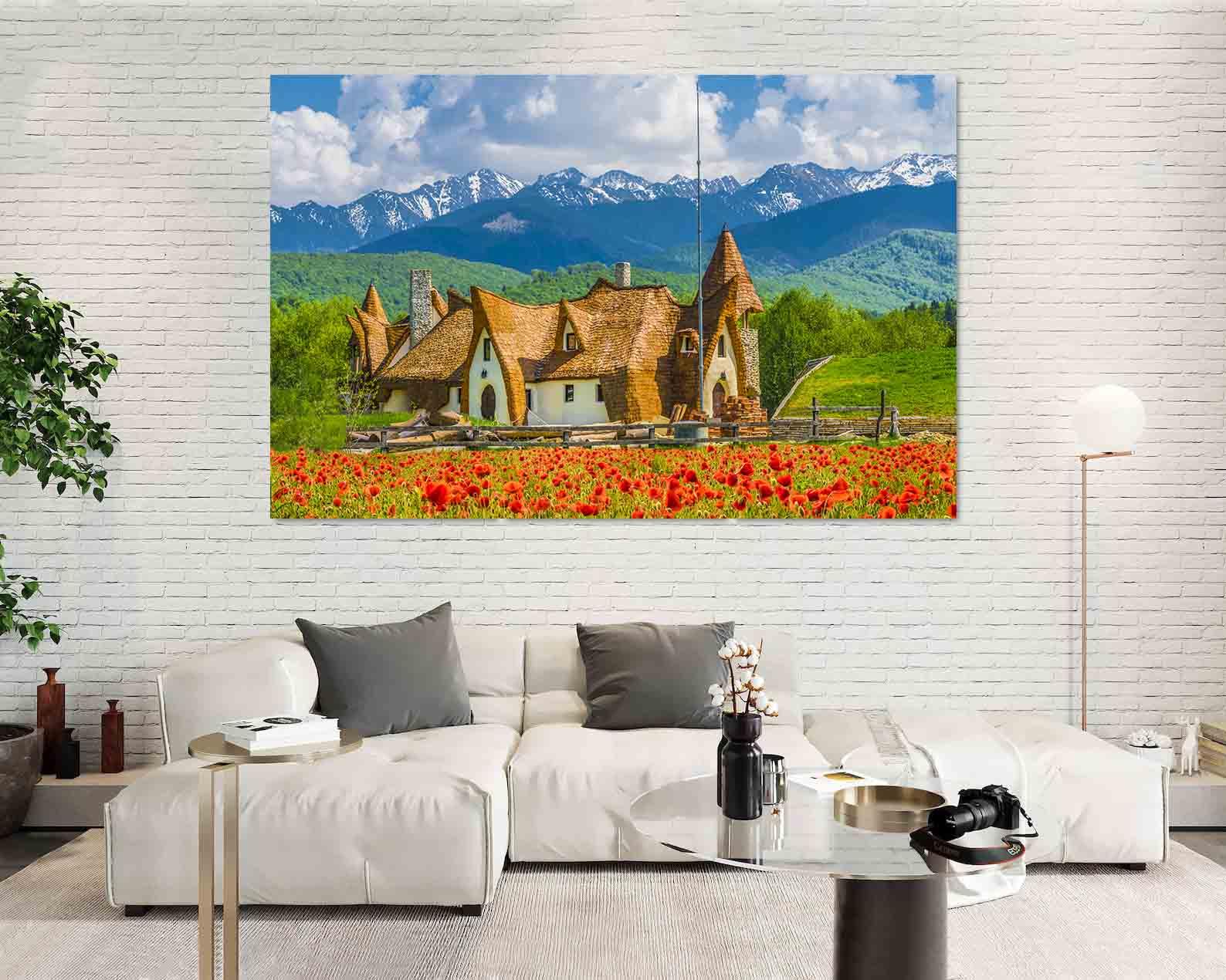 Tablou Canvas - Castelul de lut din Valea Zanelor