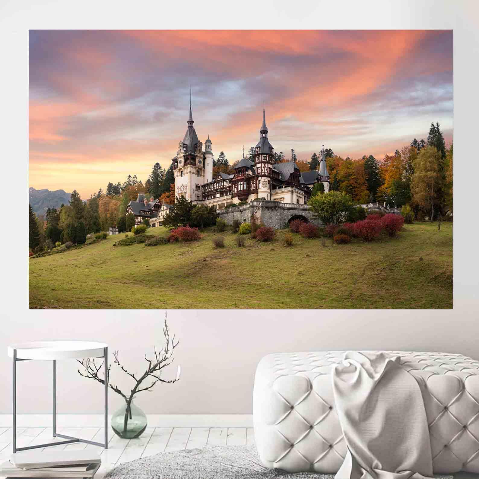 Tablou Canvas - Castelul Peles in Sinaia