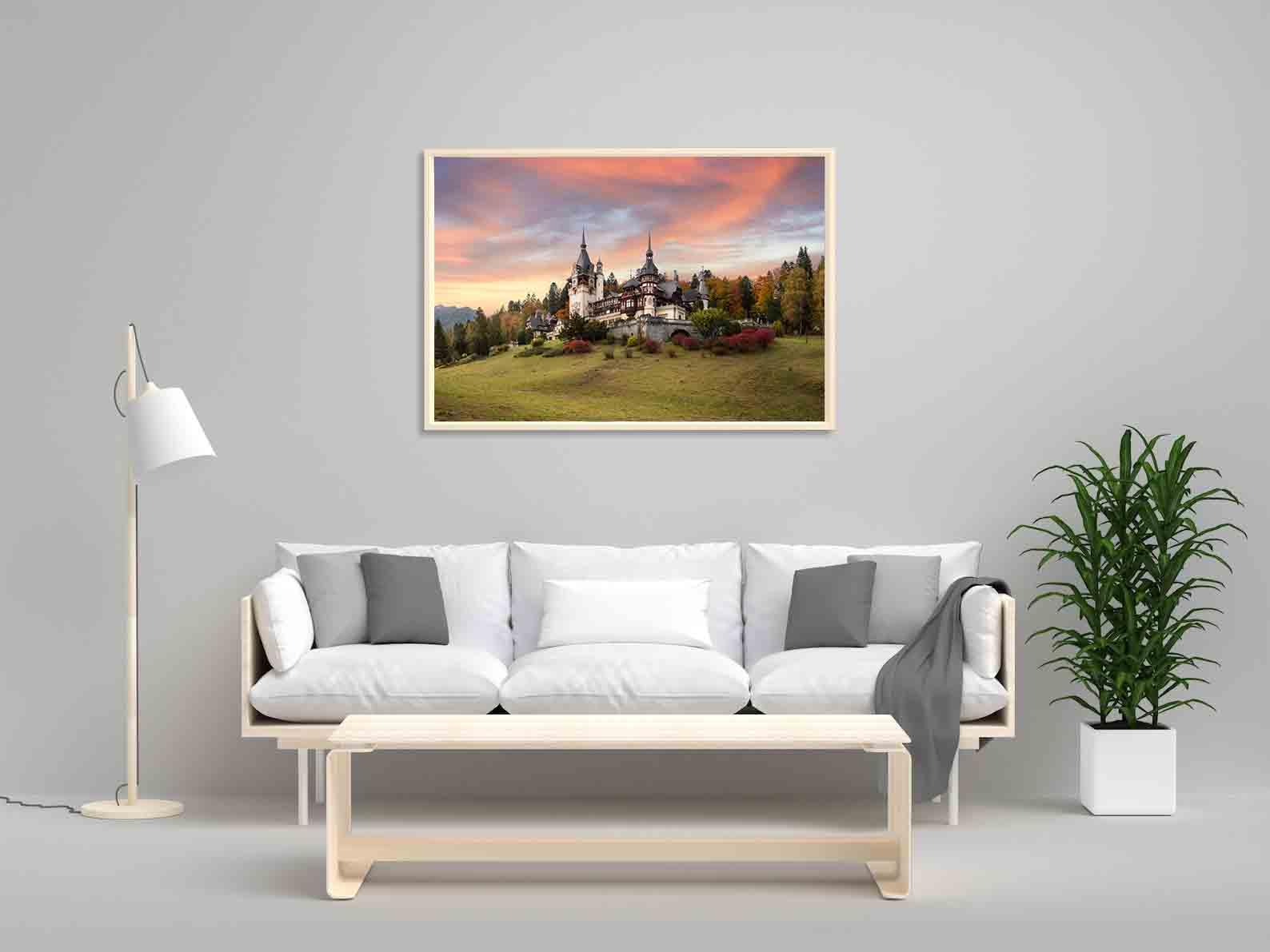 Tablou Canvas - Castelul Peles in Sinaia