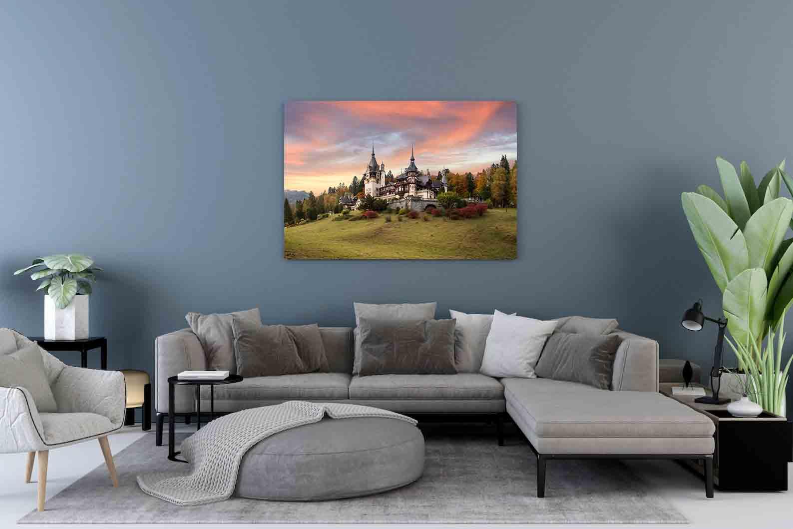 Tablou Canvas - Castelul Peles in Sinaia