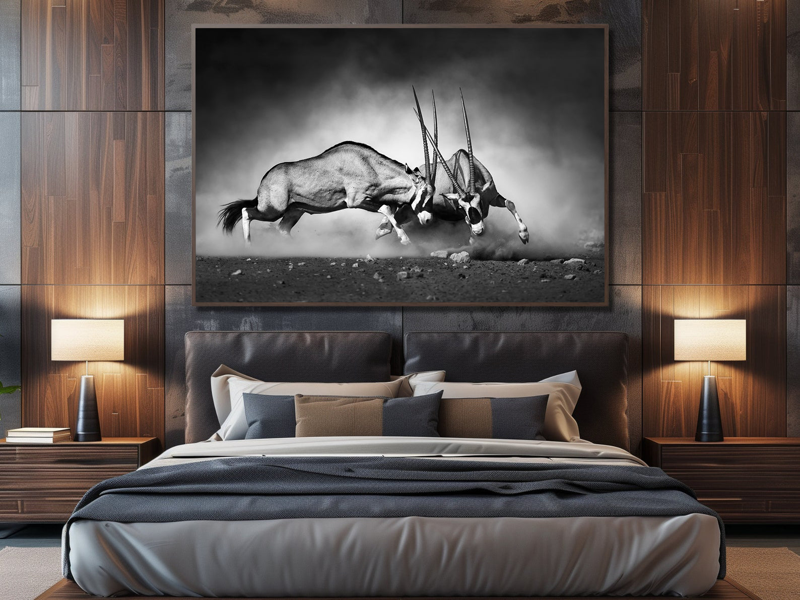 Peinture sur toile - Beisa d'Afrique du Sud