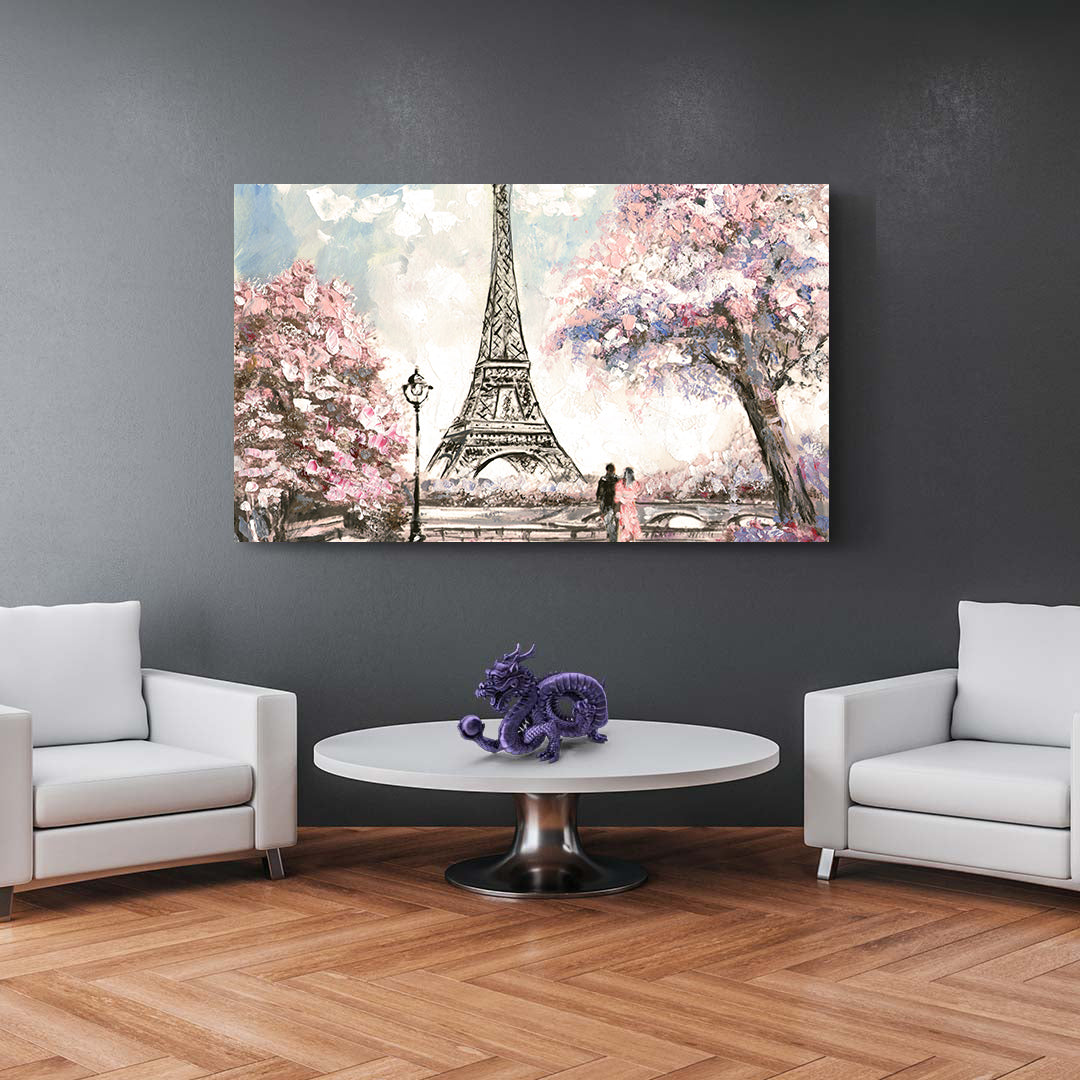 Tablou Canvas - Dragoste in Paris