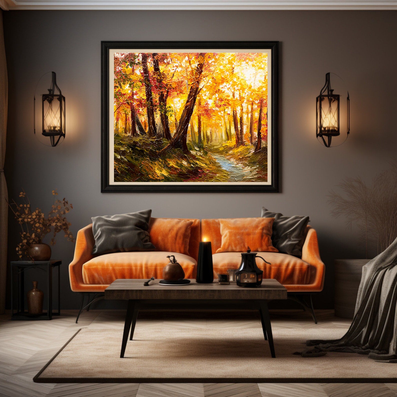 Tablou Canvas - Peisaj Tomnatic