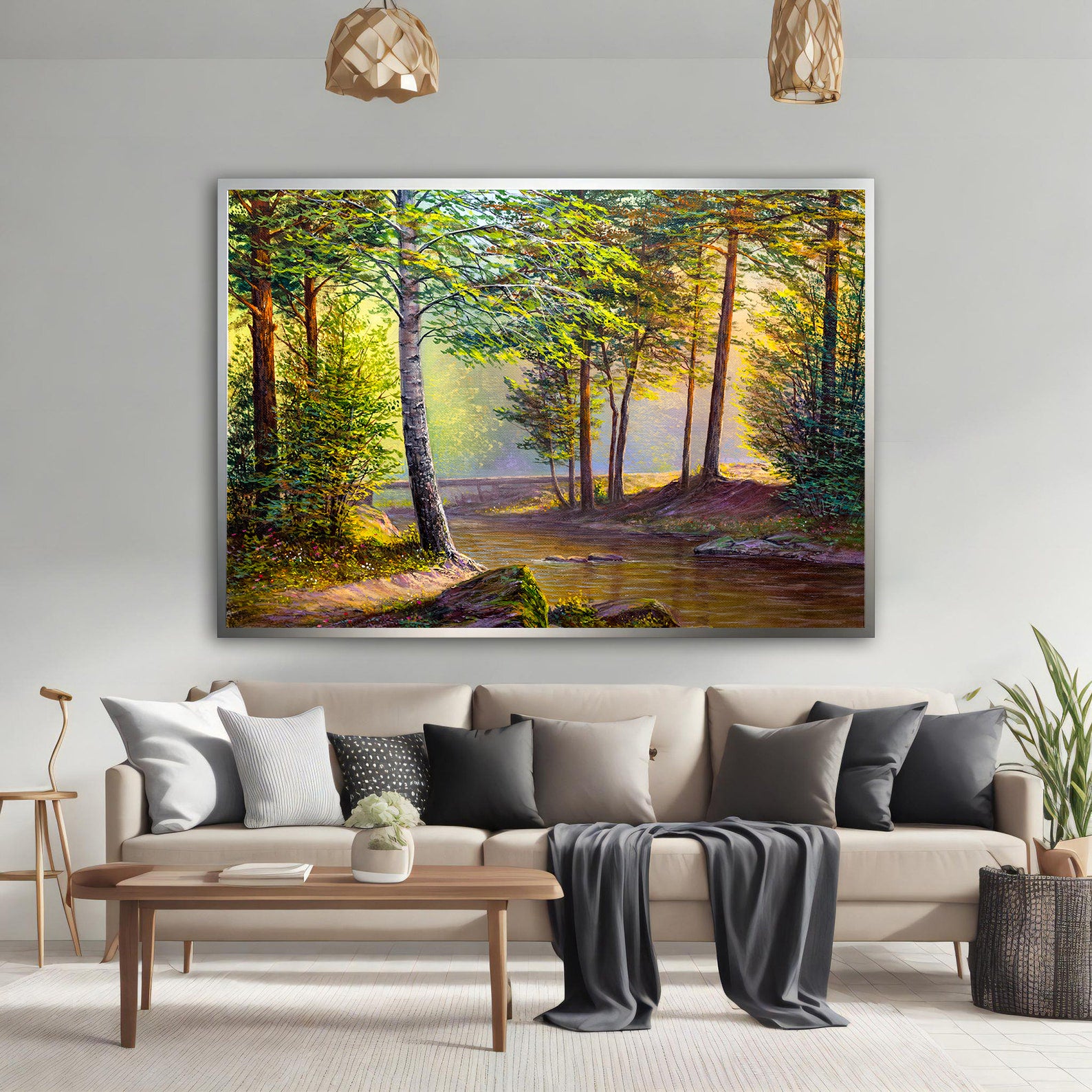Tablou Canvas - Pădure Peisaj