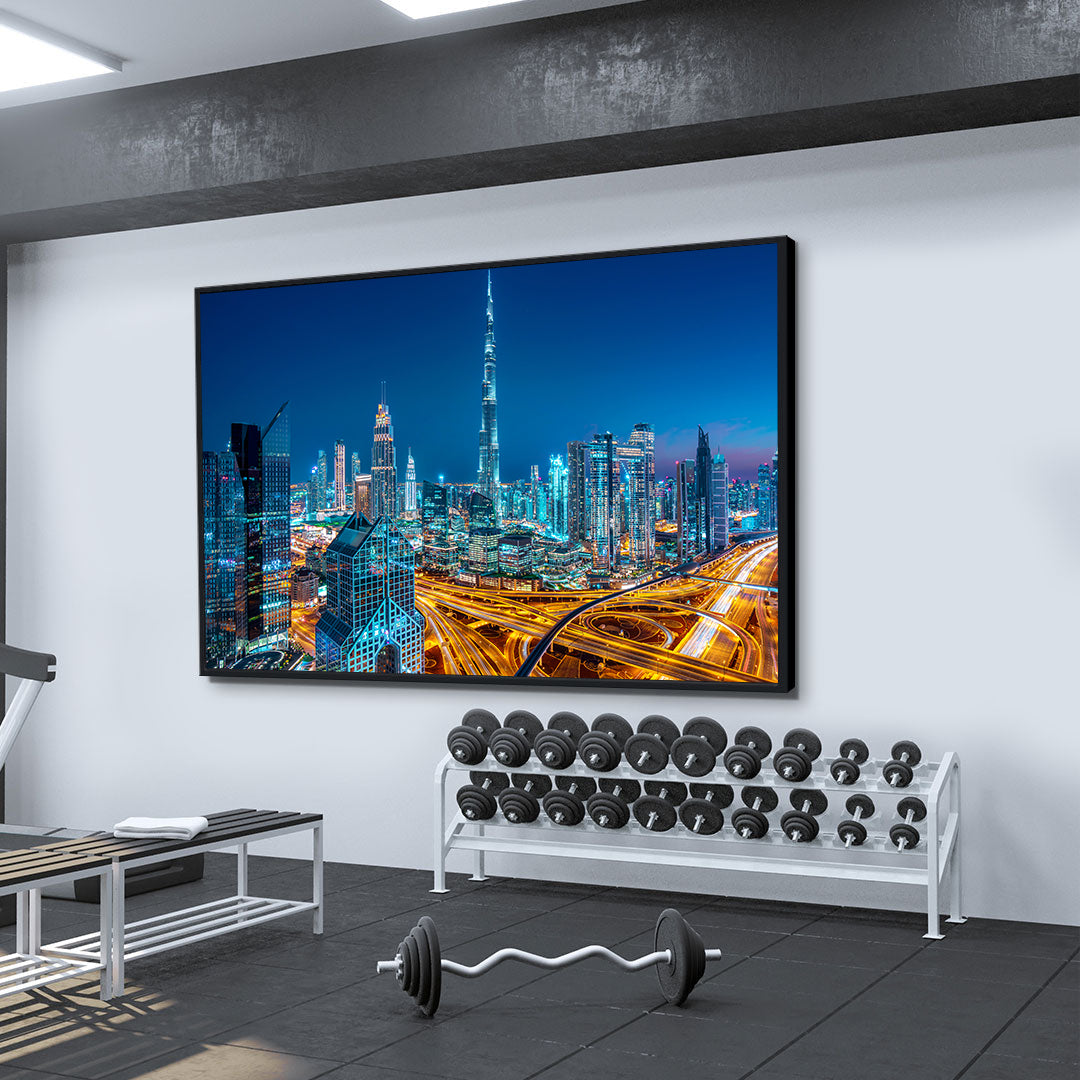 Tablou Canvas - Dubai de Noapte