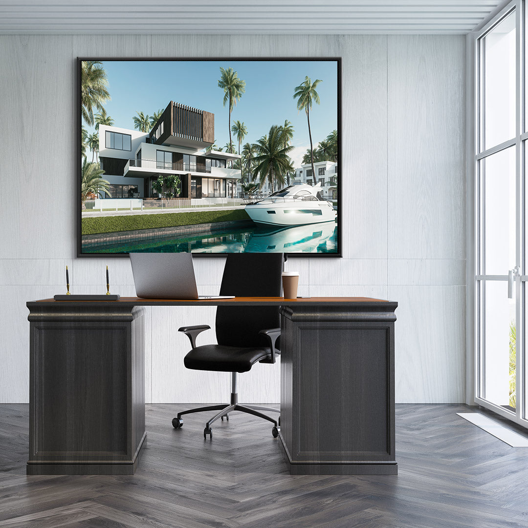 Tablou Canvas - Modern Luxury Villa