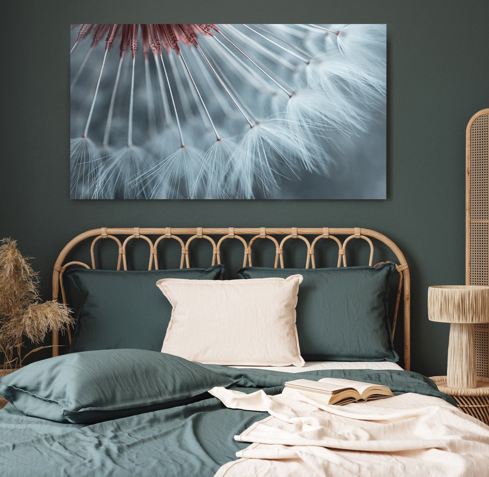 Peinture sur toile - Pissenlit