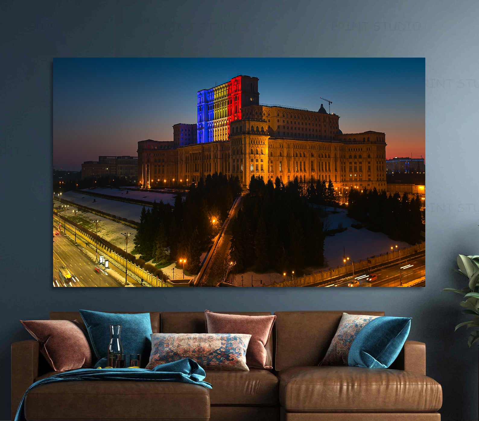 Tablou Canvas - Palatul Parlamentului