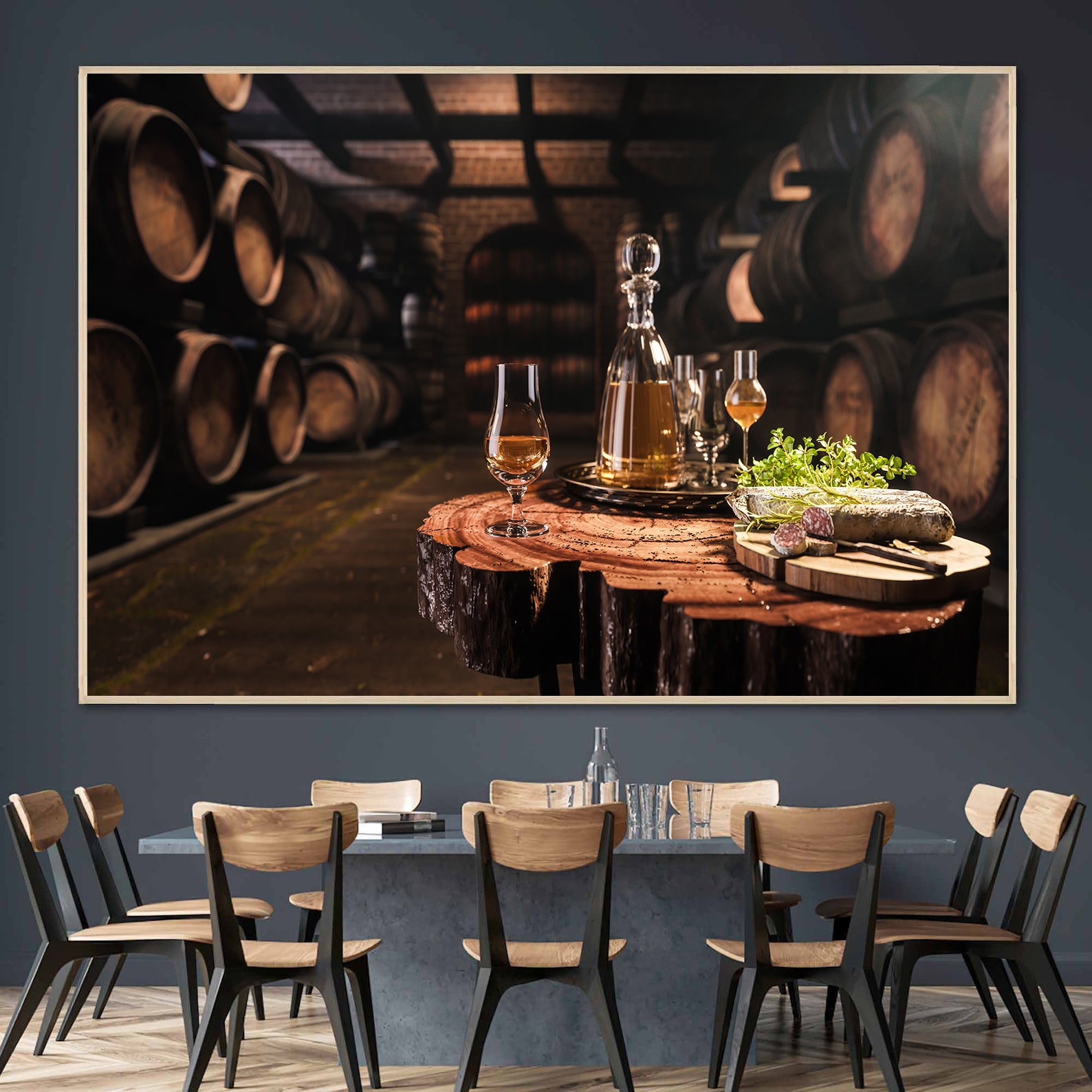 Tablou Canvas - Degustare de Vin