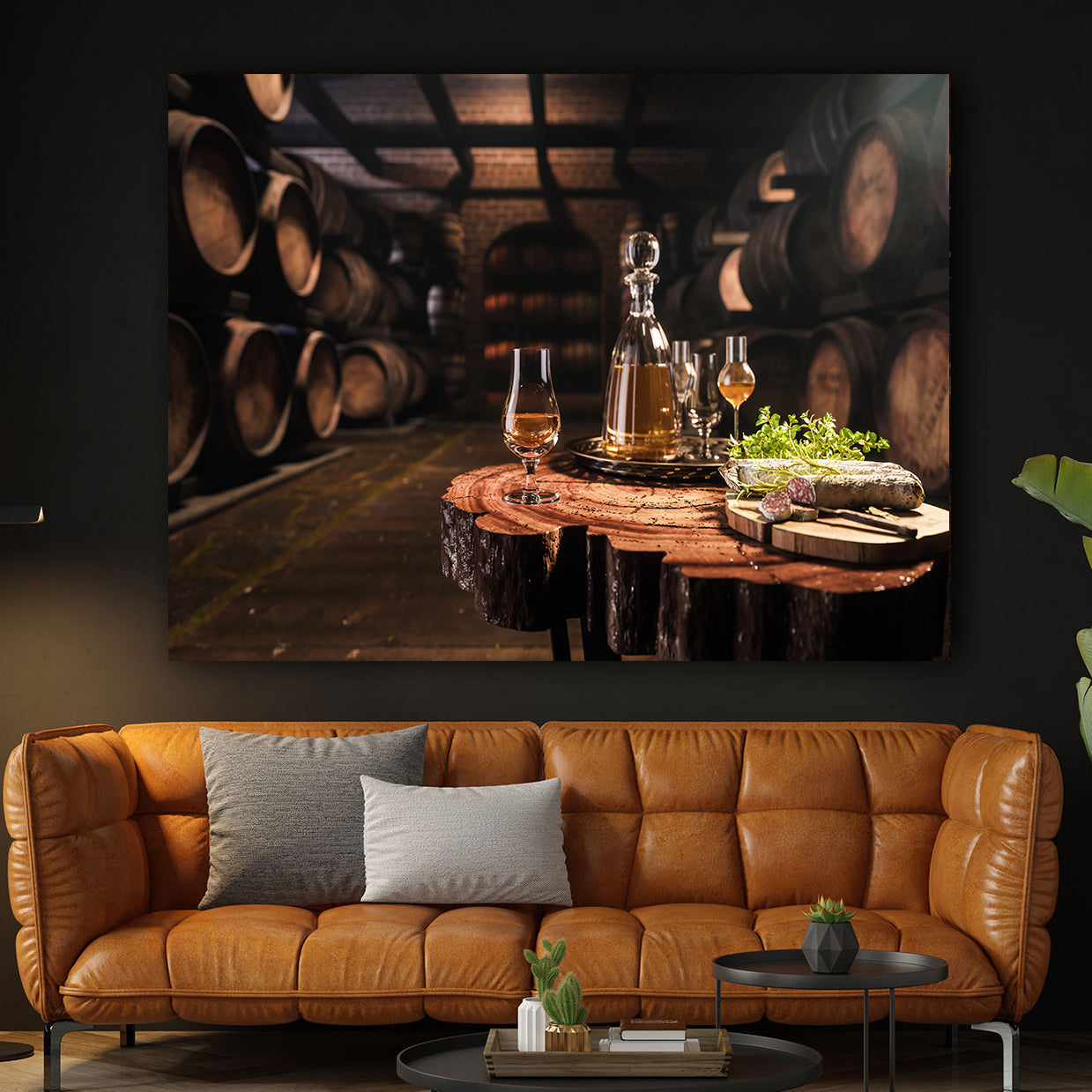 Tablou Canvas - Degustare de Vin
