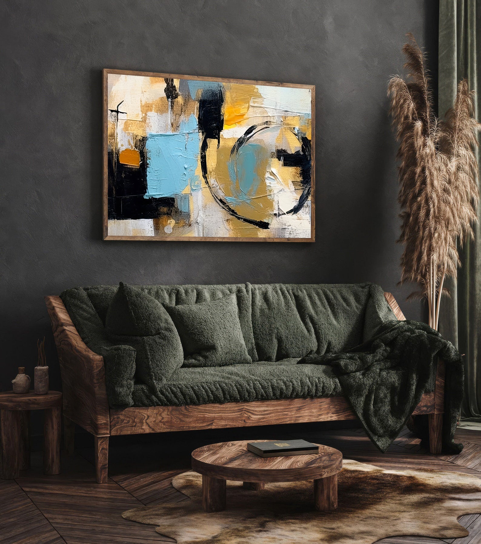 Peinture sur toile – Art moderne abstrait