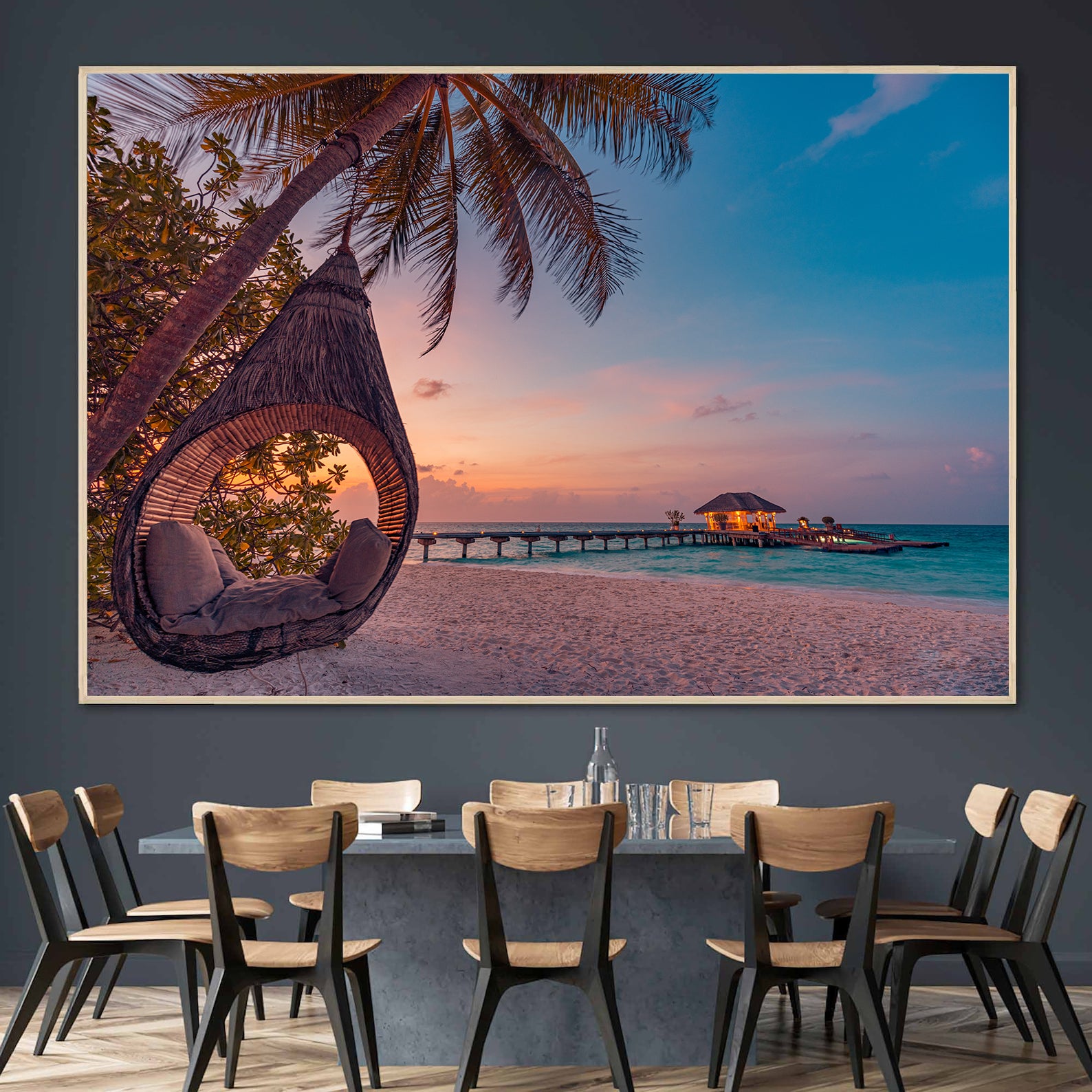 Tablou Canvas - Maldive Peisaj