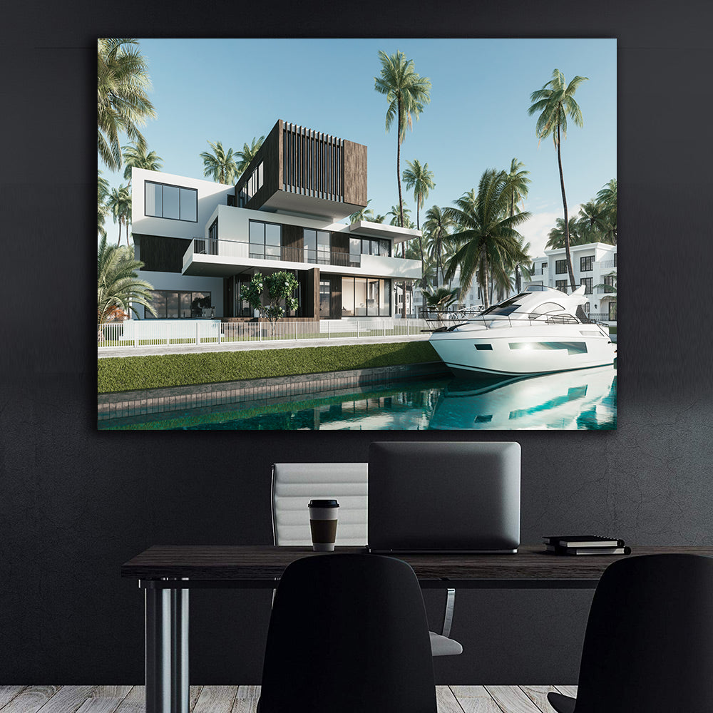 Tablou Canvas - Modern Luxury Villa