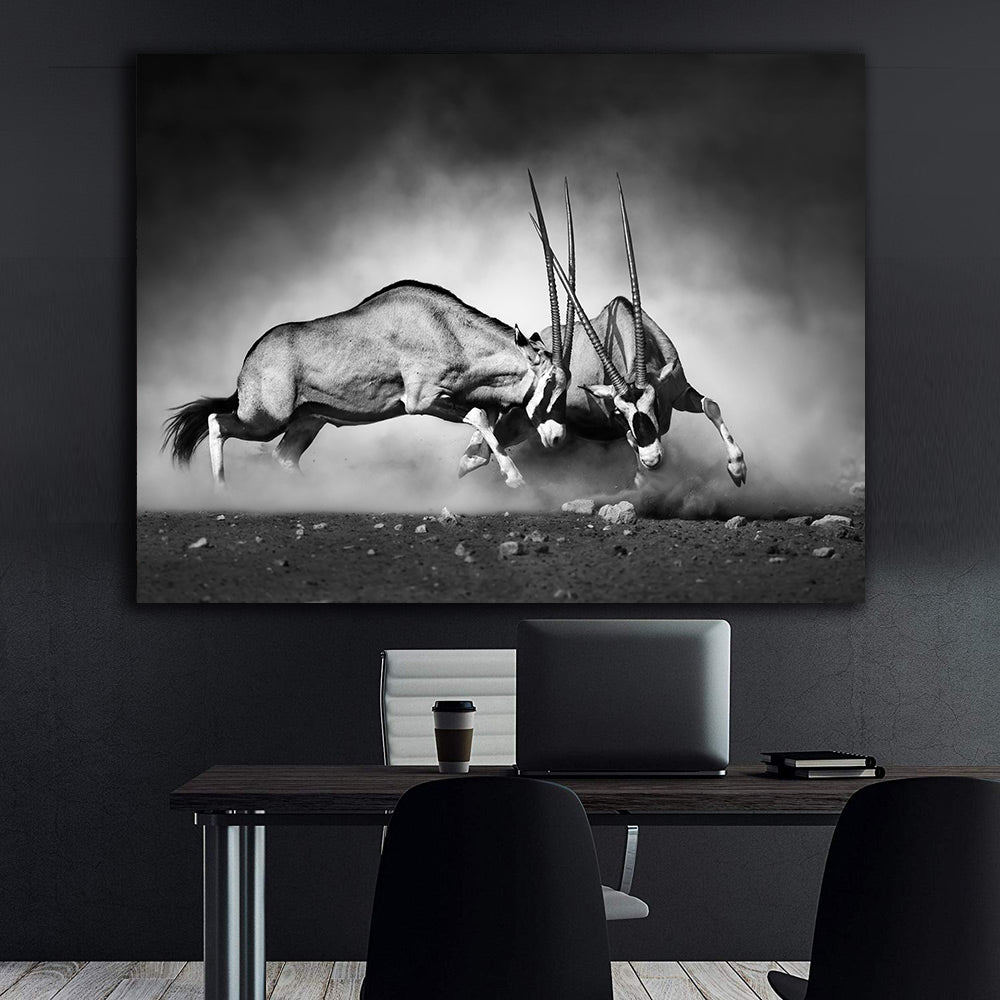 Peinture sur toile - Beisa d'Afrique du Sud