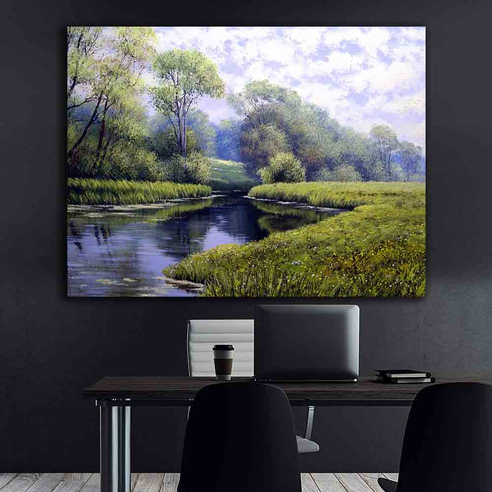 Tablou Canvas - Padure de vara