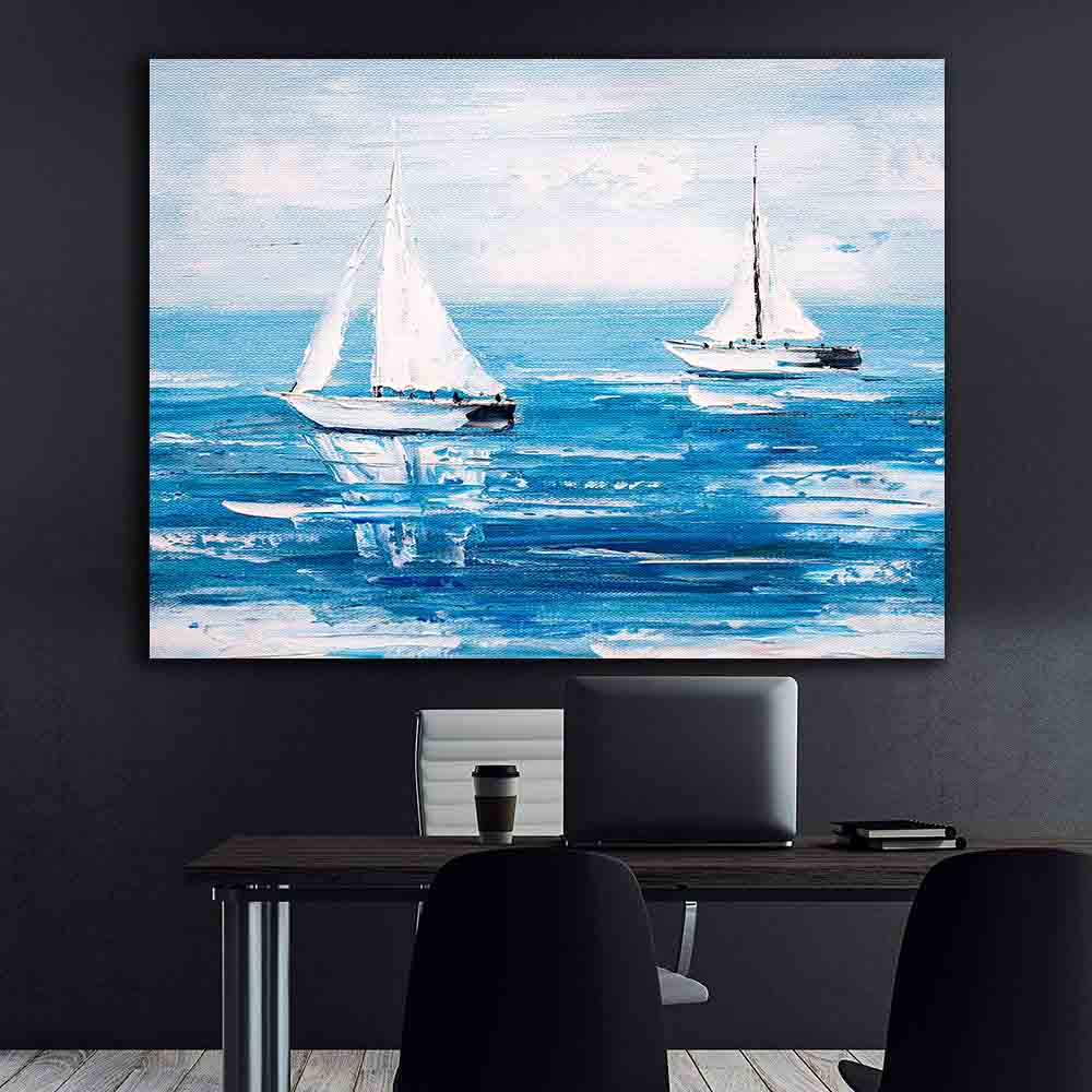 Tablou Canvas - Barca de navigatie