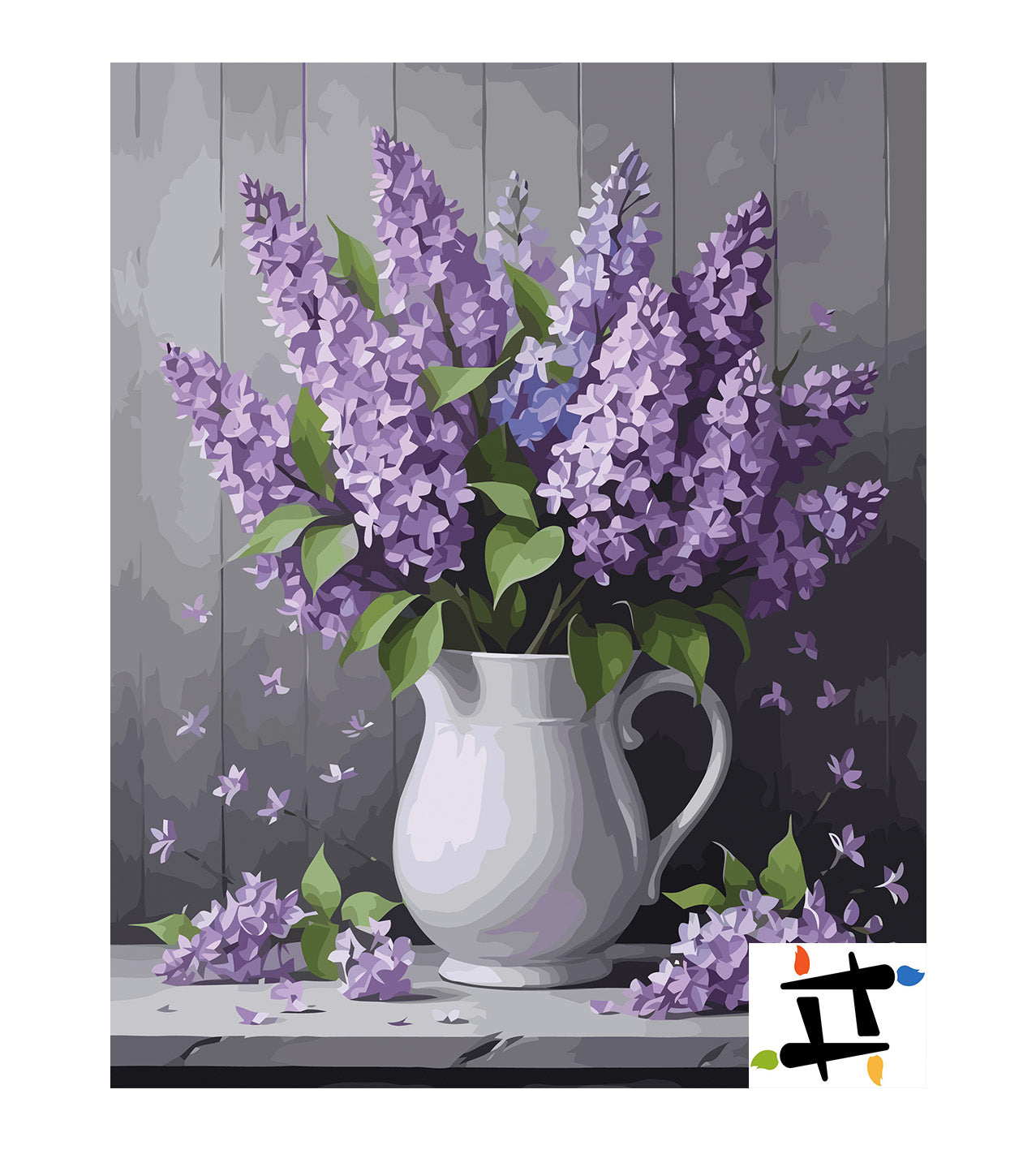 Pictura pe Numere – Parfum de Mai 6863