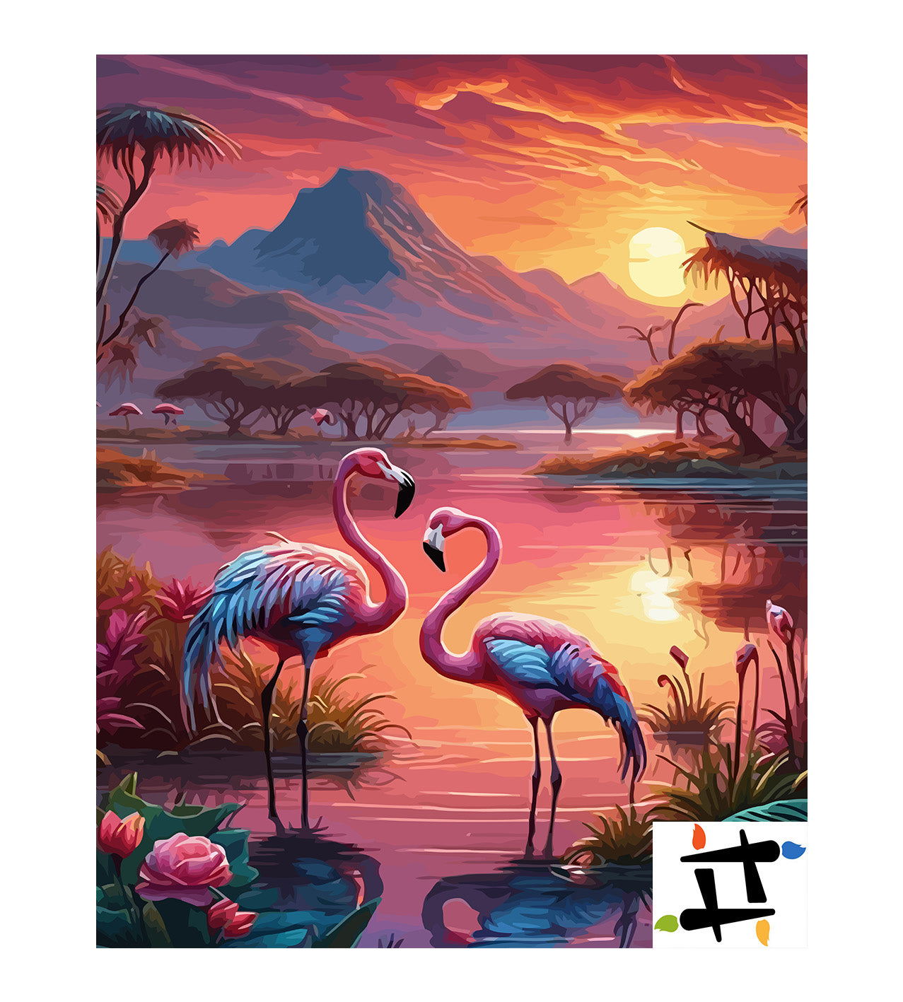 Pictura pe Numere – Sinfonia roz 7304