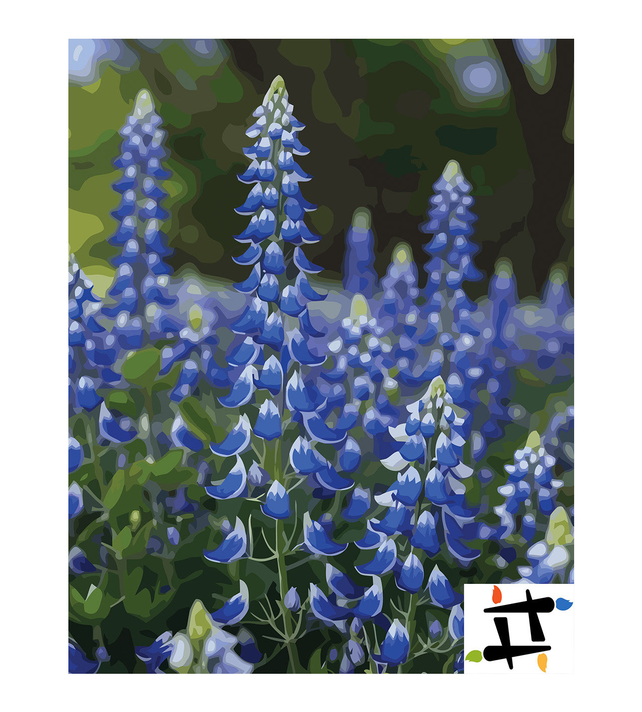 Pictura pe Numere – Eleganta magnoliei 7222