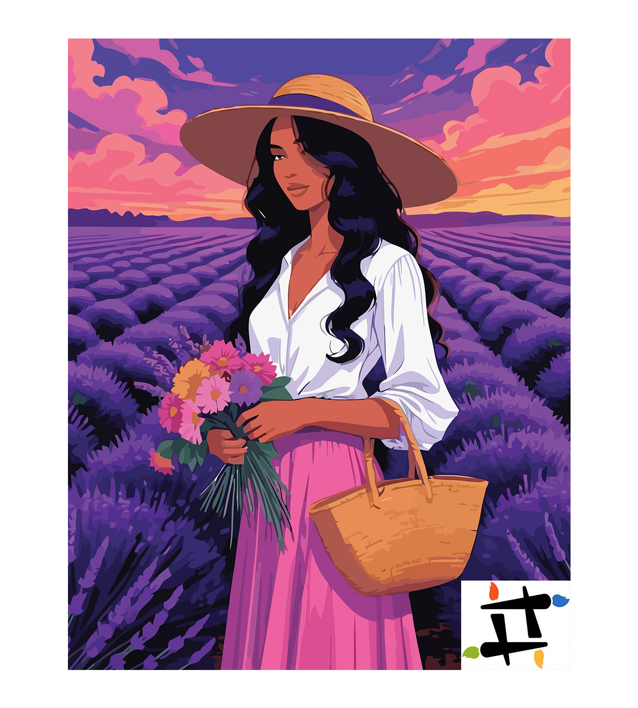 Pictura pe Numere – Parfum de lavanda 7130