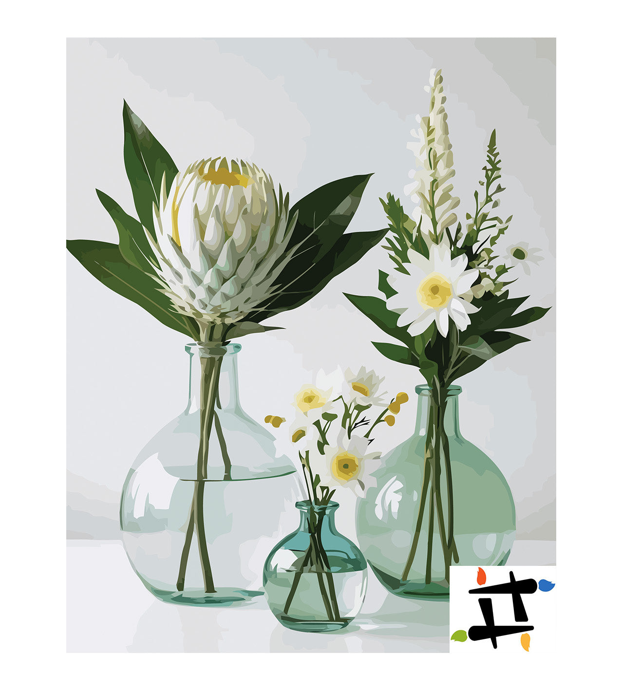 Pictura pe Numere – Puritate exotica 7208