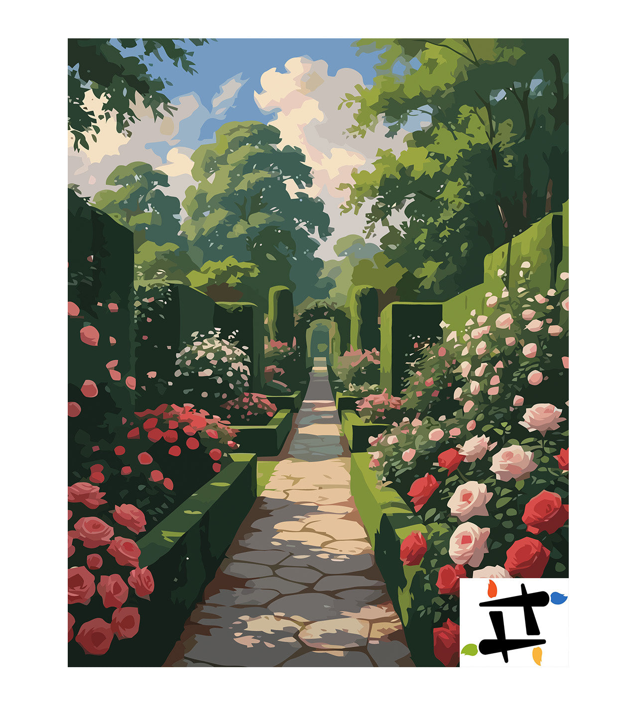 Pictura pe Numere – Gradina secreta 7160